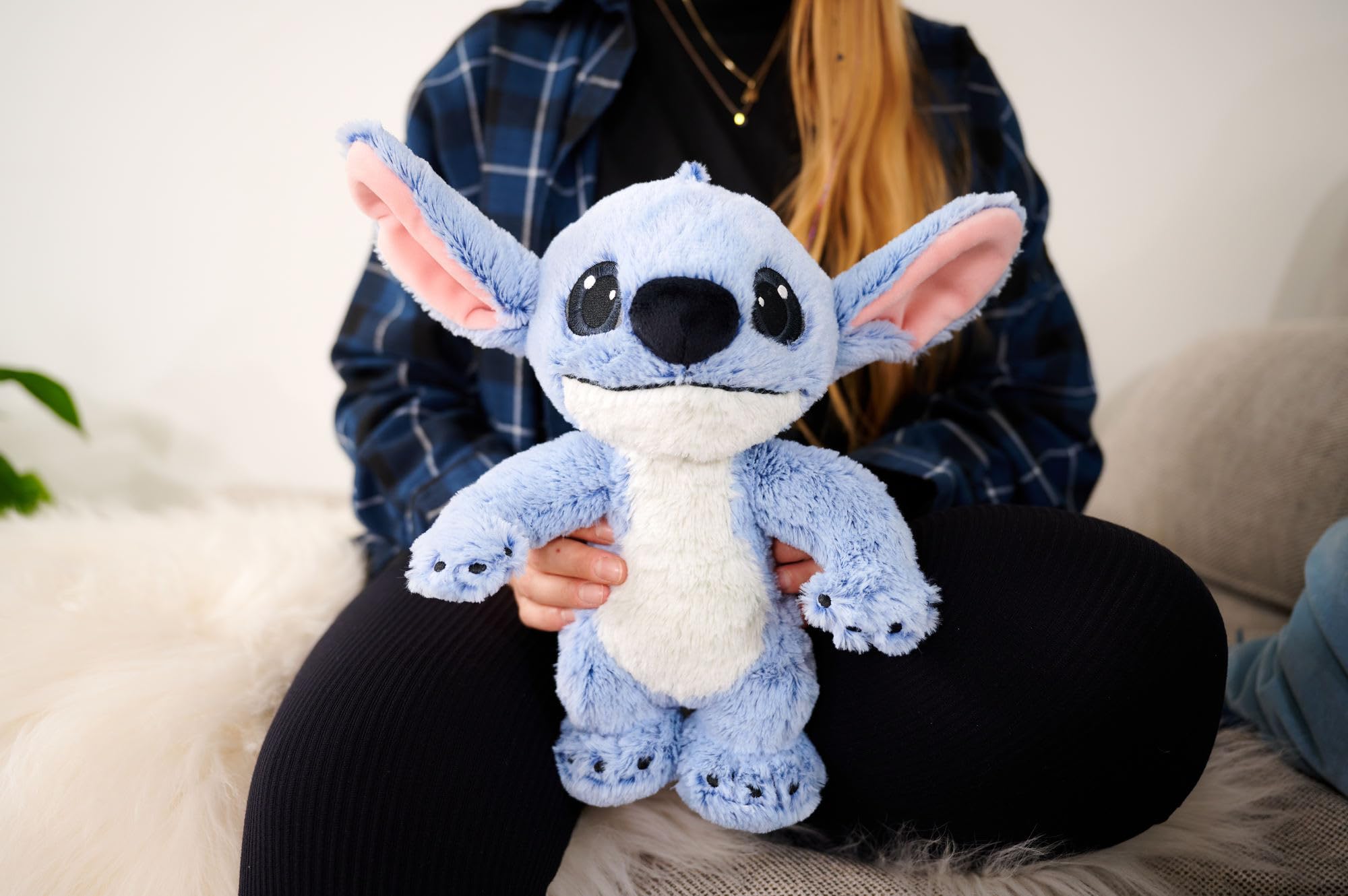 Simba Stitch Plush Toy - 25cm Standing Disney Lilo & Stitch Movie Character