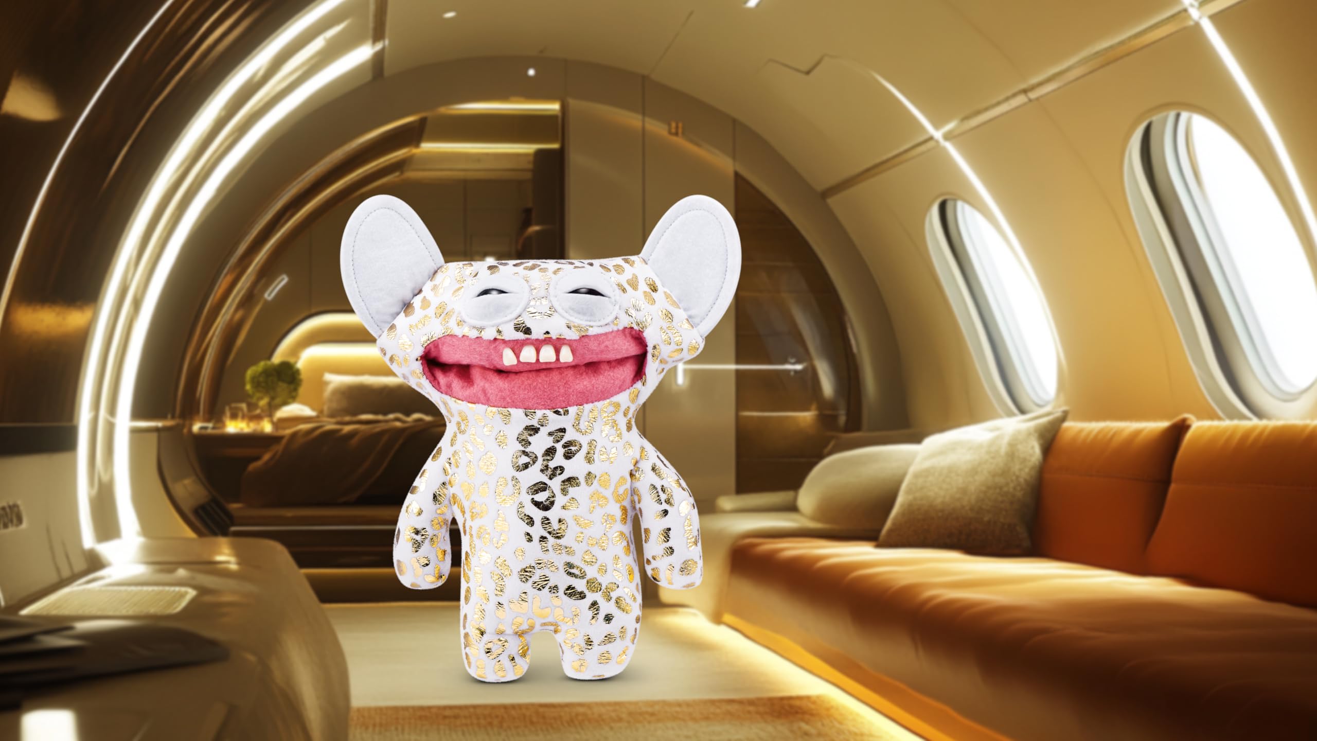 Fuggler Gold Fuggs by ZURU - Funny Ugly Monster Plush Collectible Toy 14