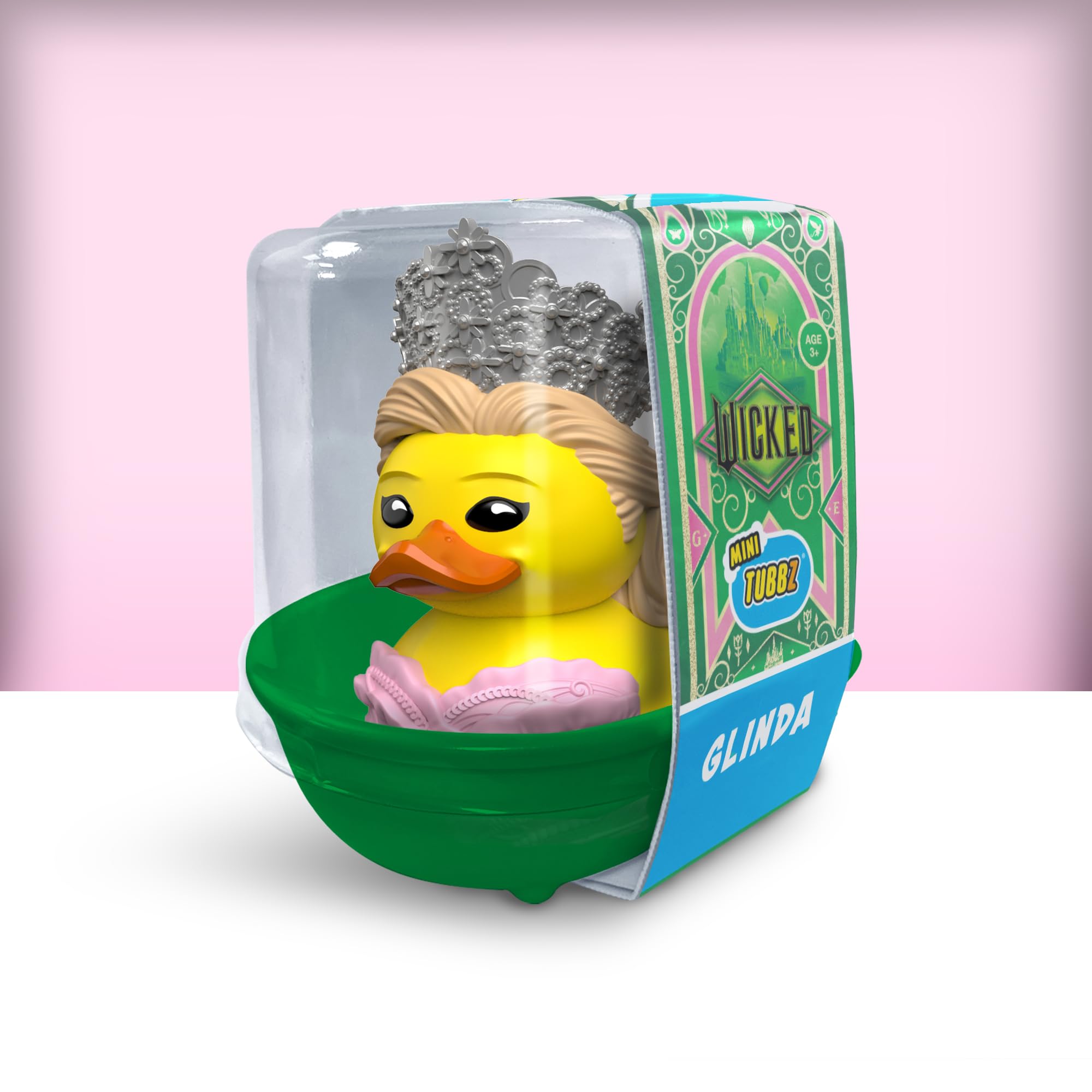 TUBBZ Mini Wicked - Glinda Upland Cosplaying Rubber Duck Vinyl Figure 5