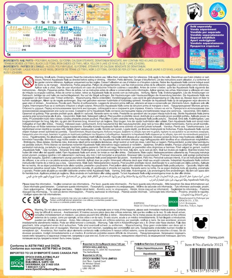 Aquabeads Stitch Nail Designer Kit - Arts & Crafts Bead Activity Set for Kids 4+ 8