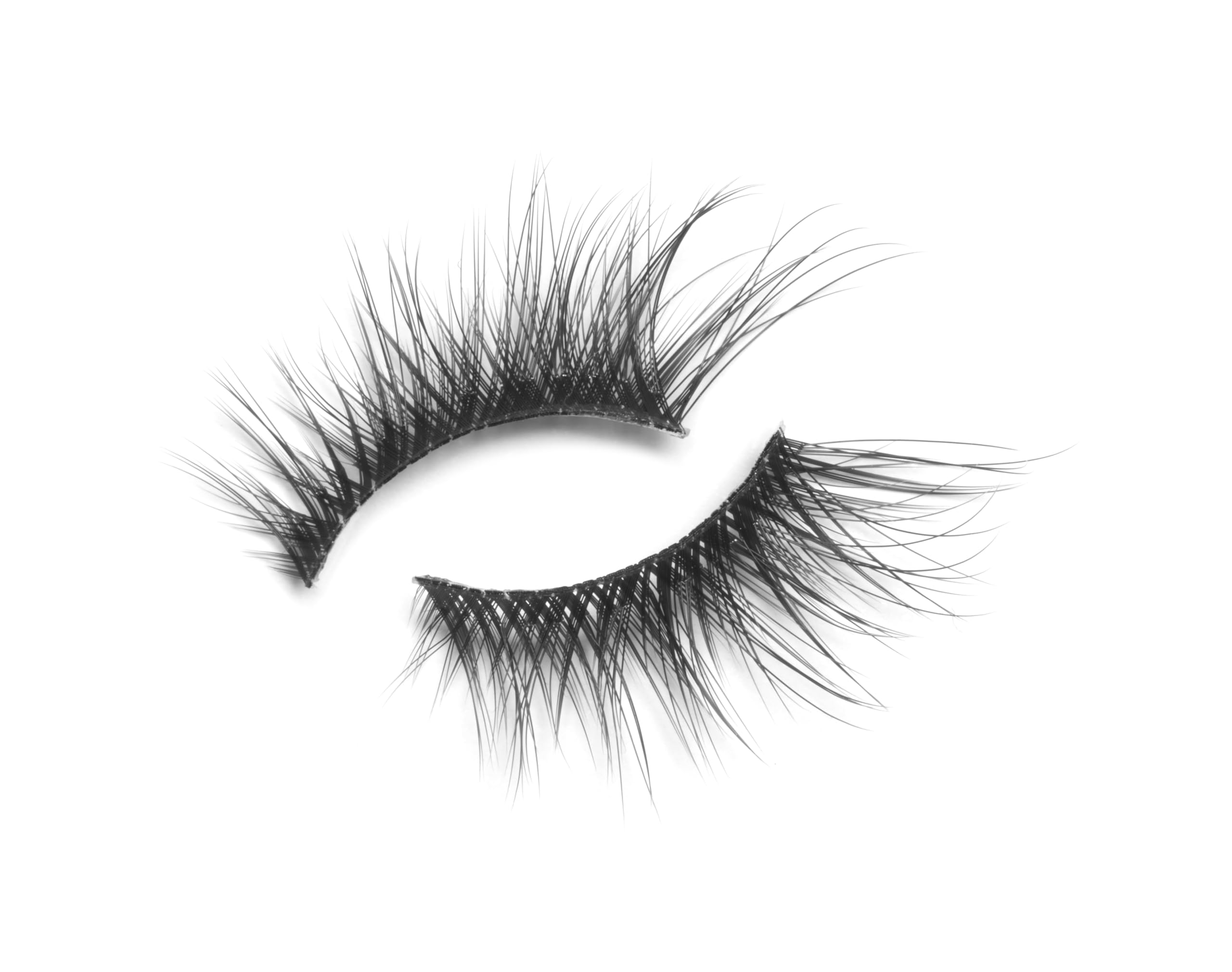 Eylure Half Lash No. 8 - Cat-Eye Effect, Reusable Up to 5 Wears | Synthetic Fiber 3