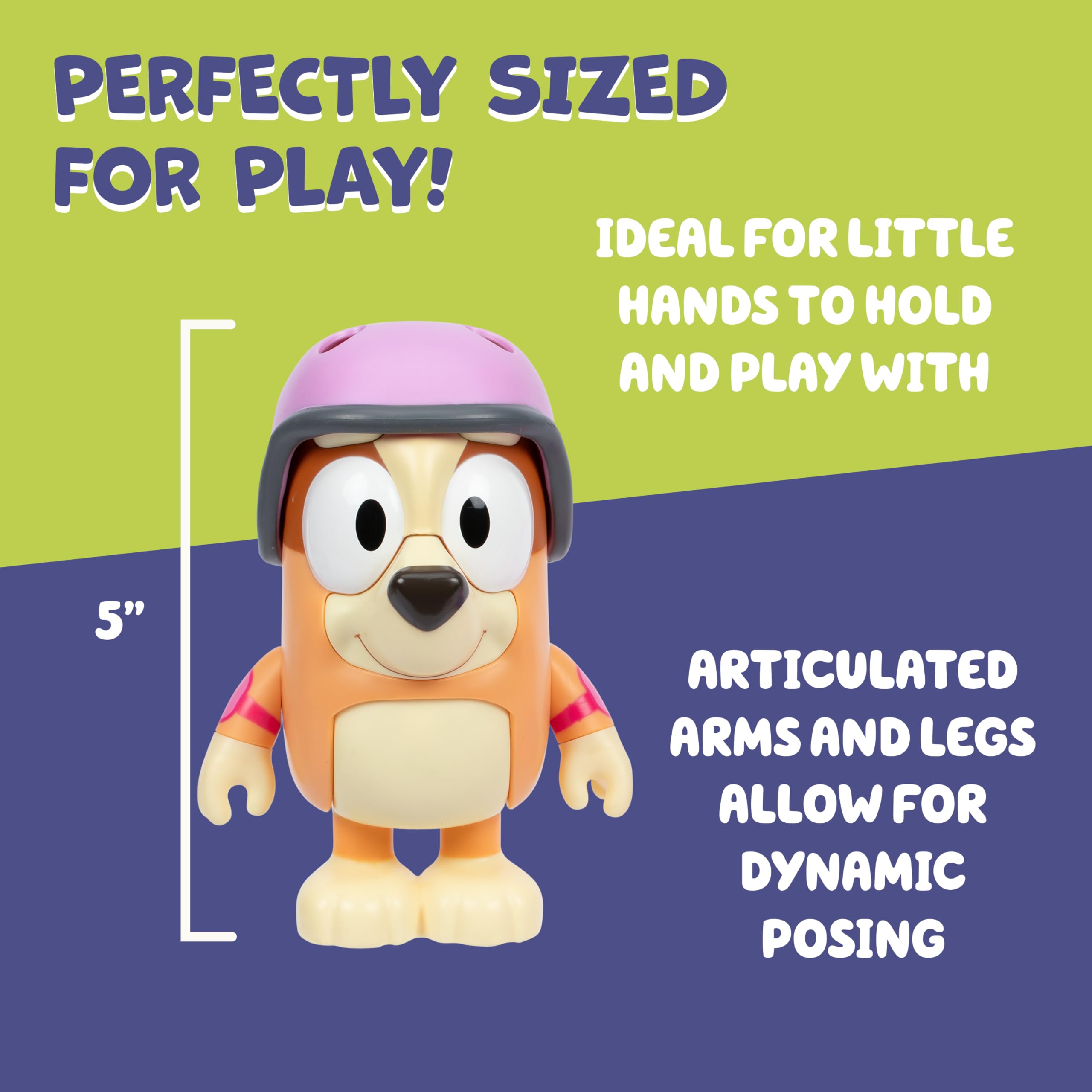 Bluey Chat Mates Bingo with Scooter - Interactive Talking Figure for Ages 3+