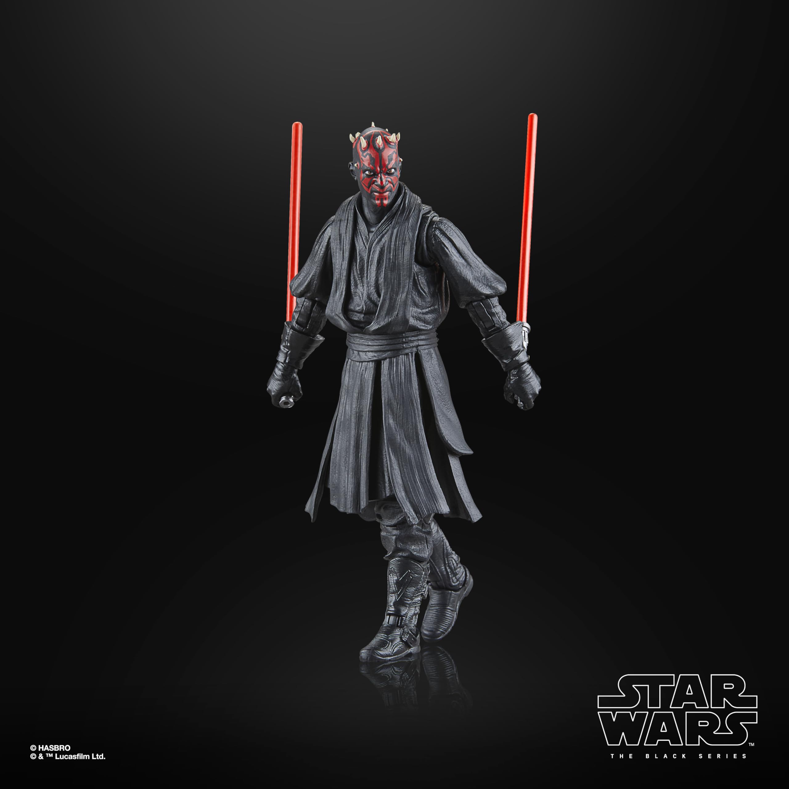 Star Wars The Black Series Darth Maul 6-Inch Action Figure - The Phantom Menace Collectible