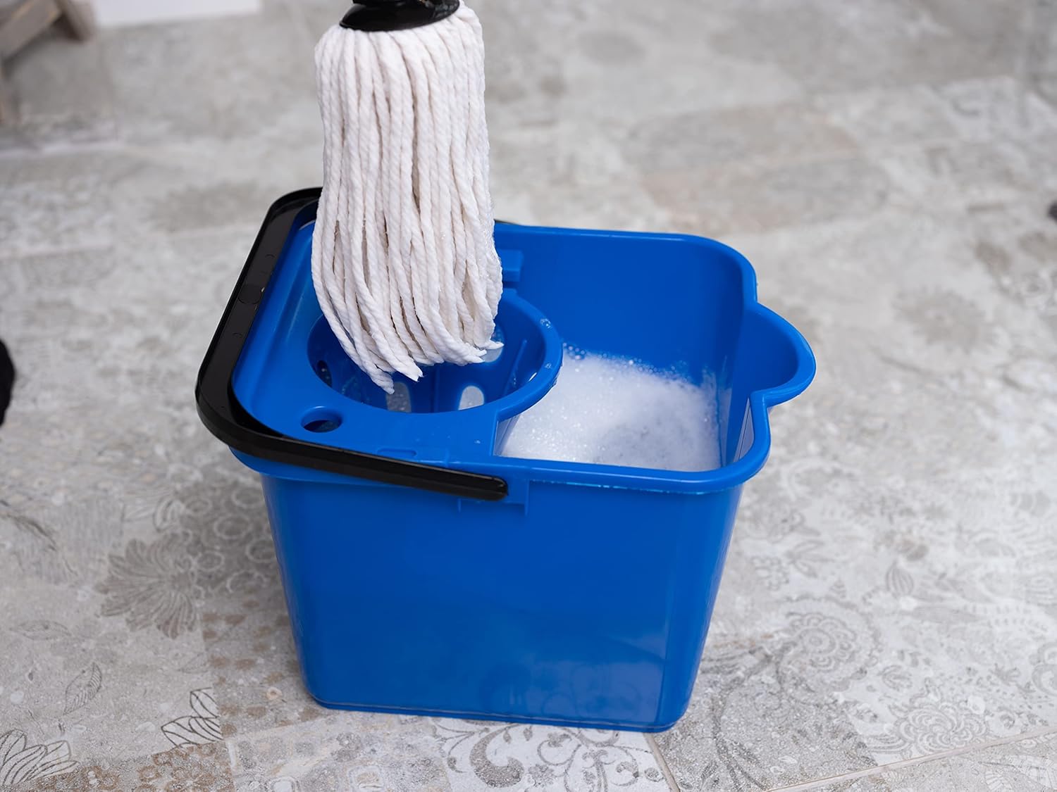 Addis - Mop Pail and Wringer 12L Royal Blue 7