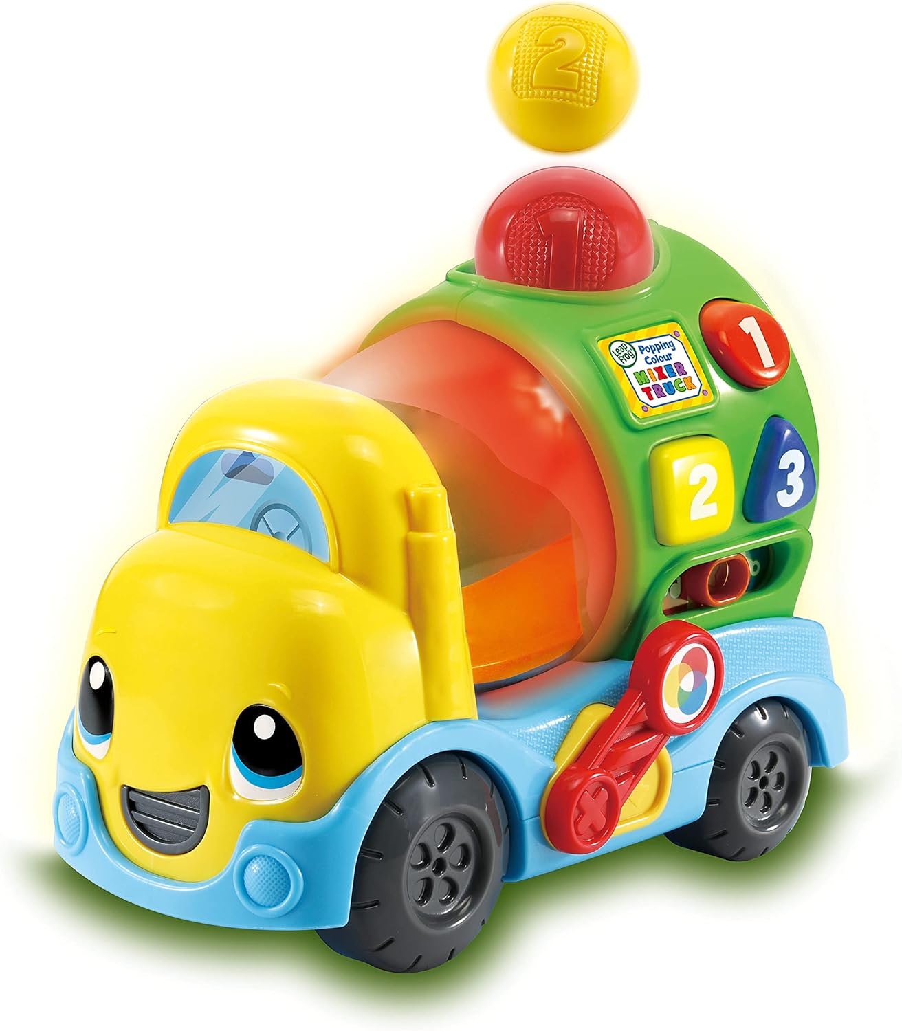 LeapFrog Popping Colour Mixer Truck - Educational Musical Shape Sorter for Babies & Toddlers 6m+