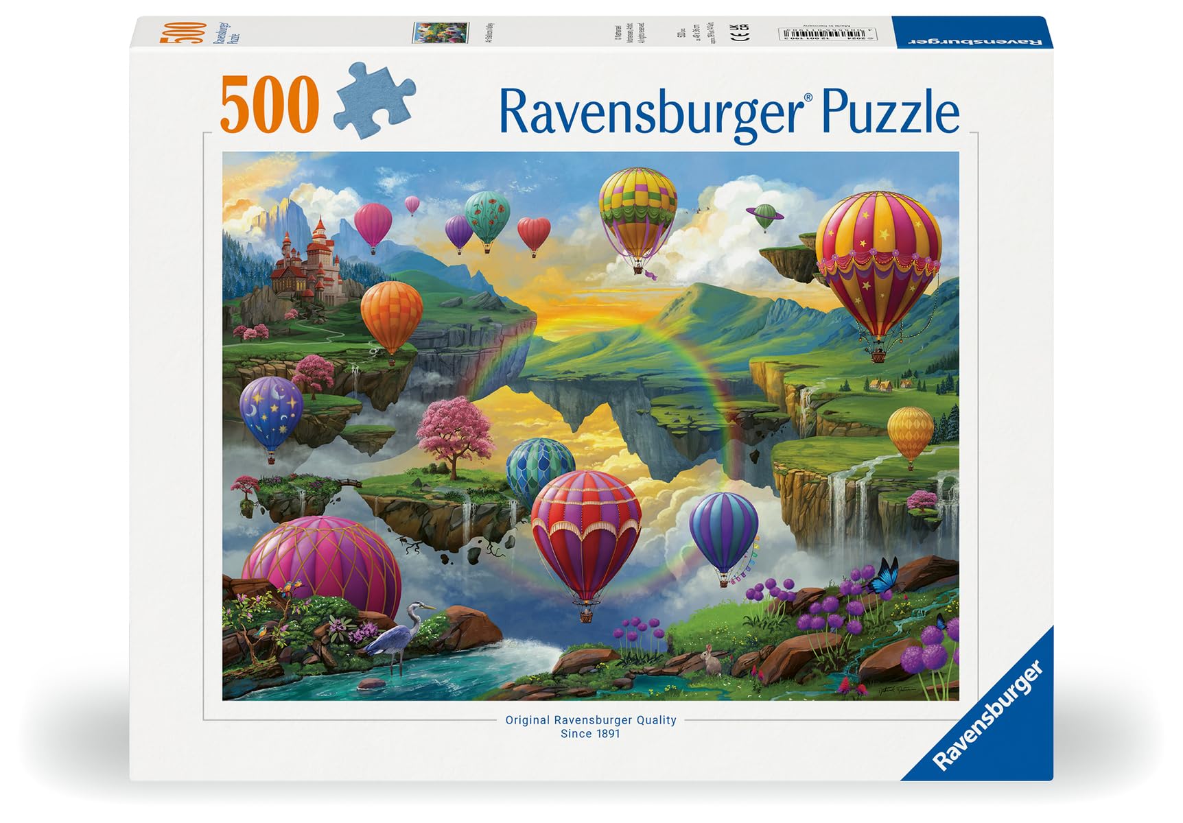 Ravensburger Air Balloon Valley 500-Piece Jigsaw Puzzle for Adults & Kids 10+ 4