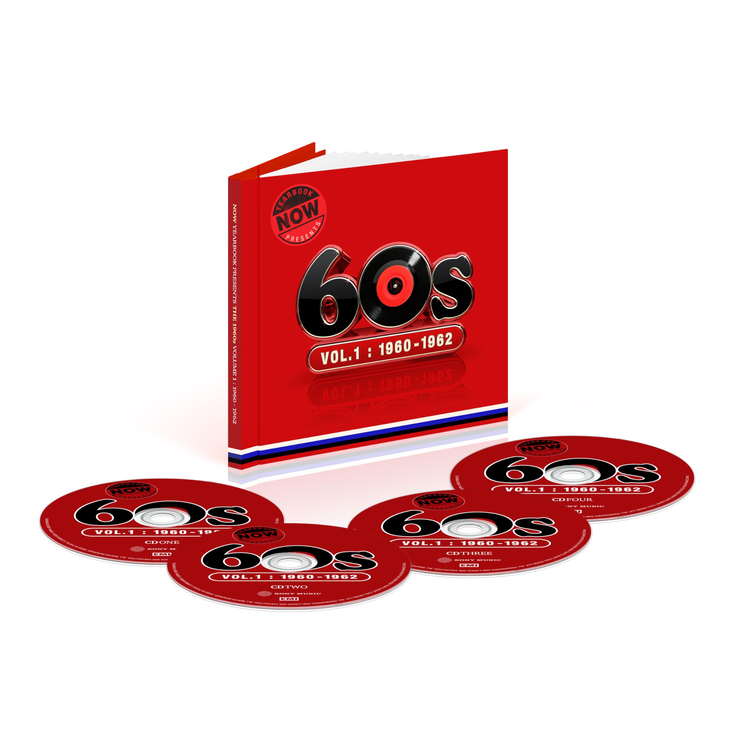 NOW Yearbook Presents - The 60s - Volume 1: 1960–1962 (4CD Special Edition) 4