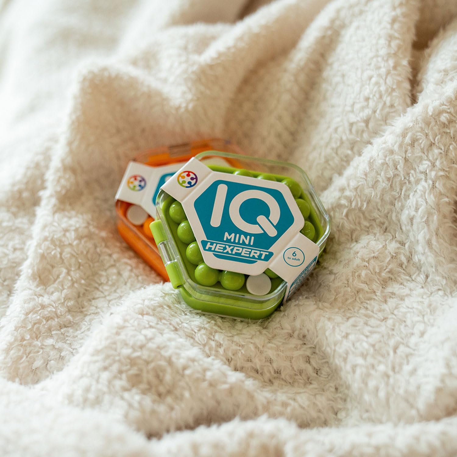 SmartGames IQ Mini Hexpert Puzzle Game - Logic Brain Teaser for Ages 7+ 7