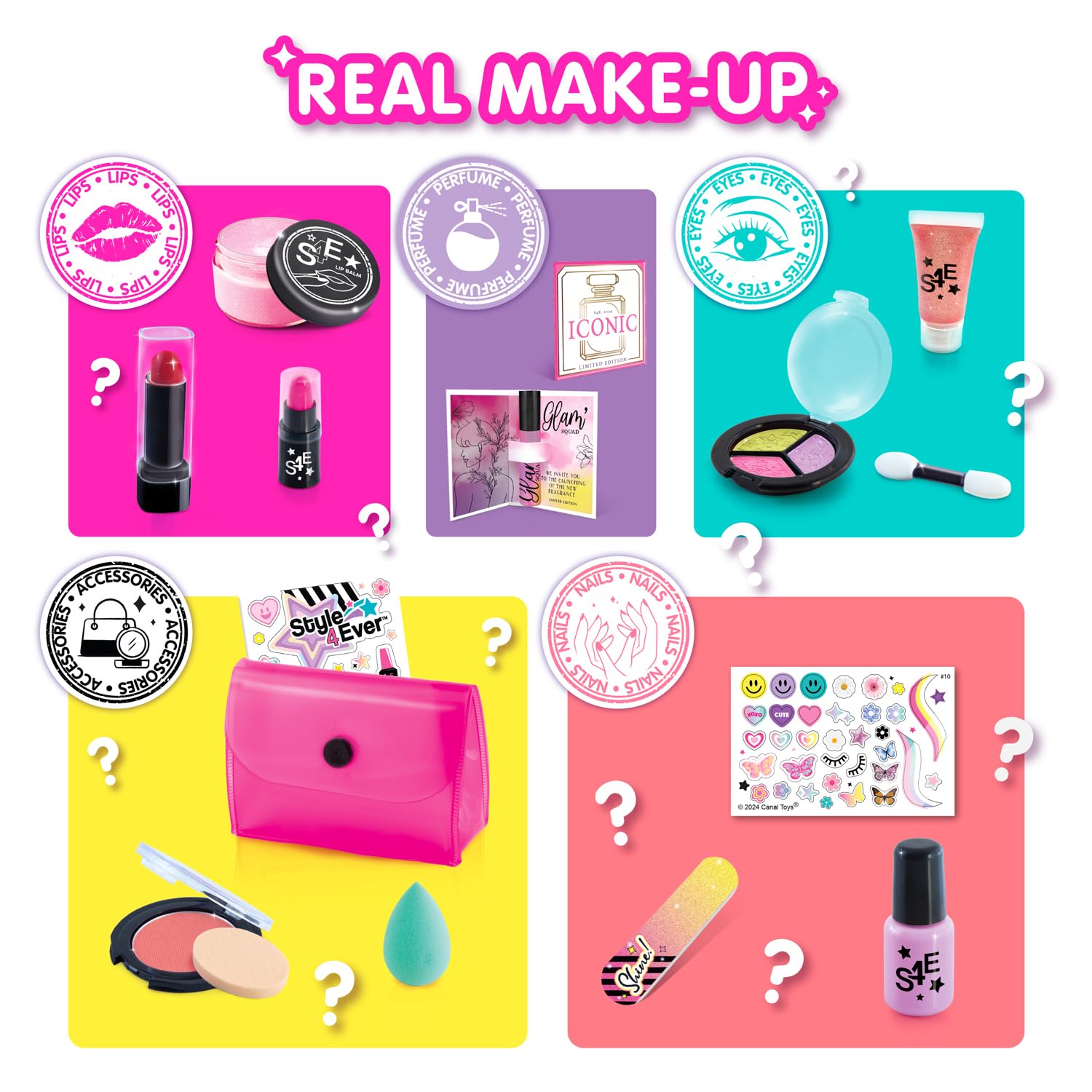 Canal Toys Style 4 Ever Mini Beauty Surprise Dispenser, Mystery Unboxing Vending Machine with 15 Trendy Makeup Miniatures 3
