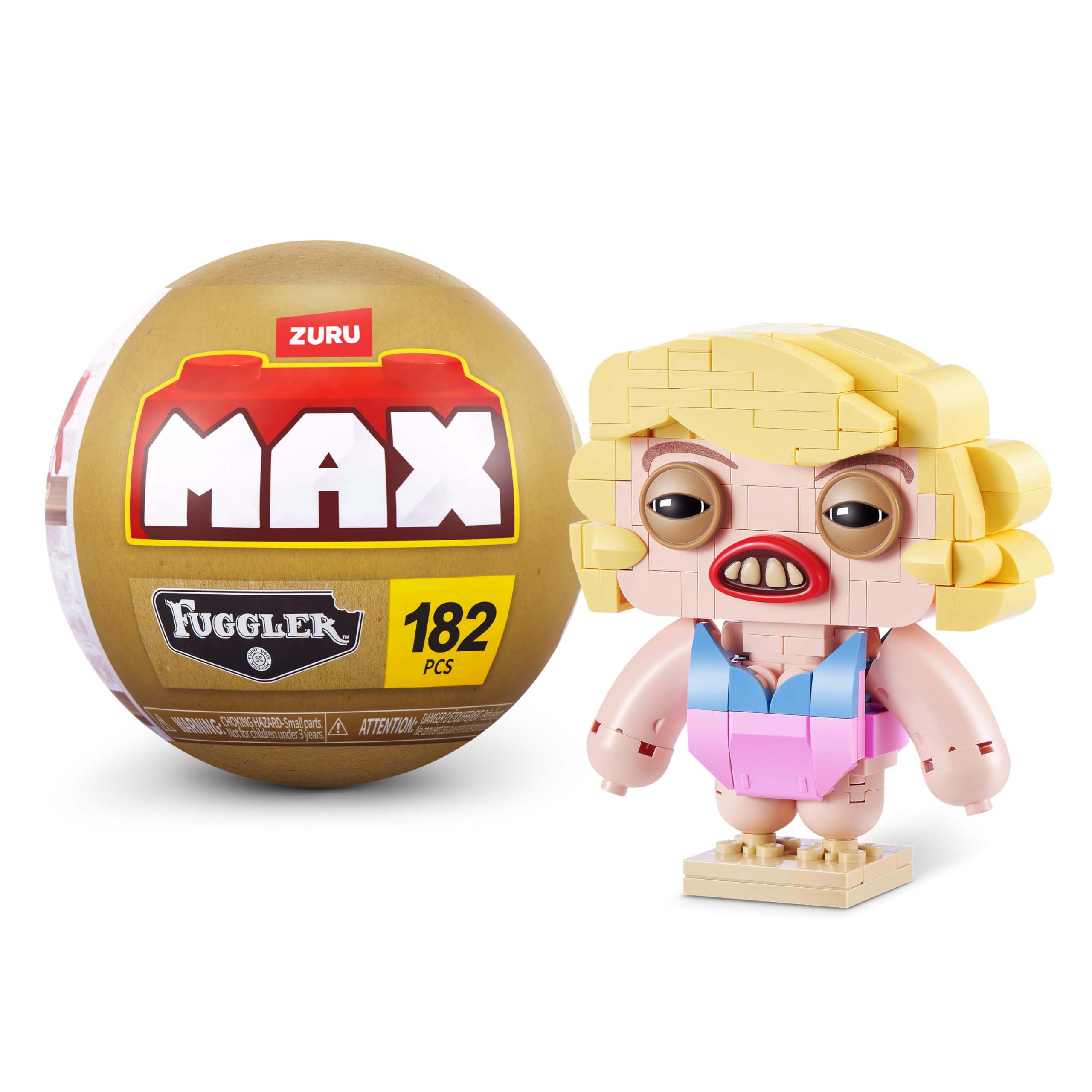 Max Build More Fuggler Stars Building Set - Compatible with Leading Brands