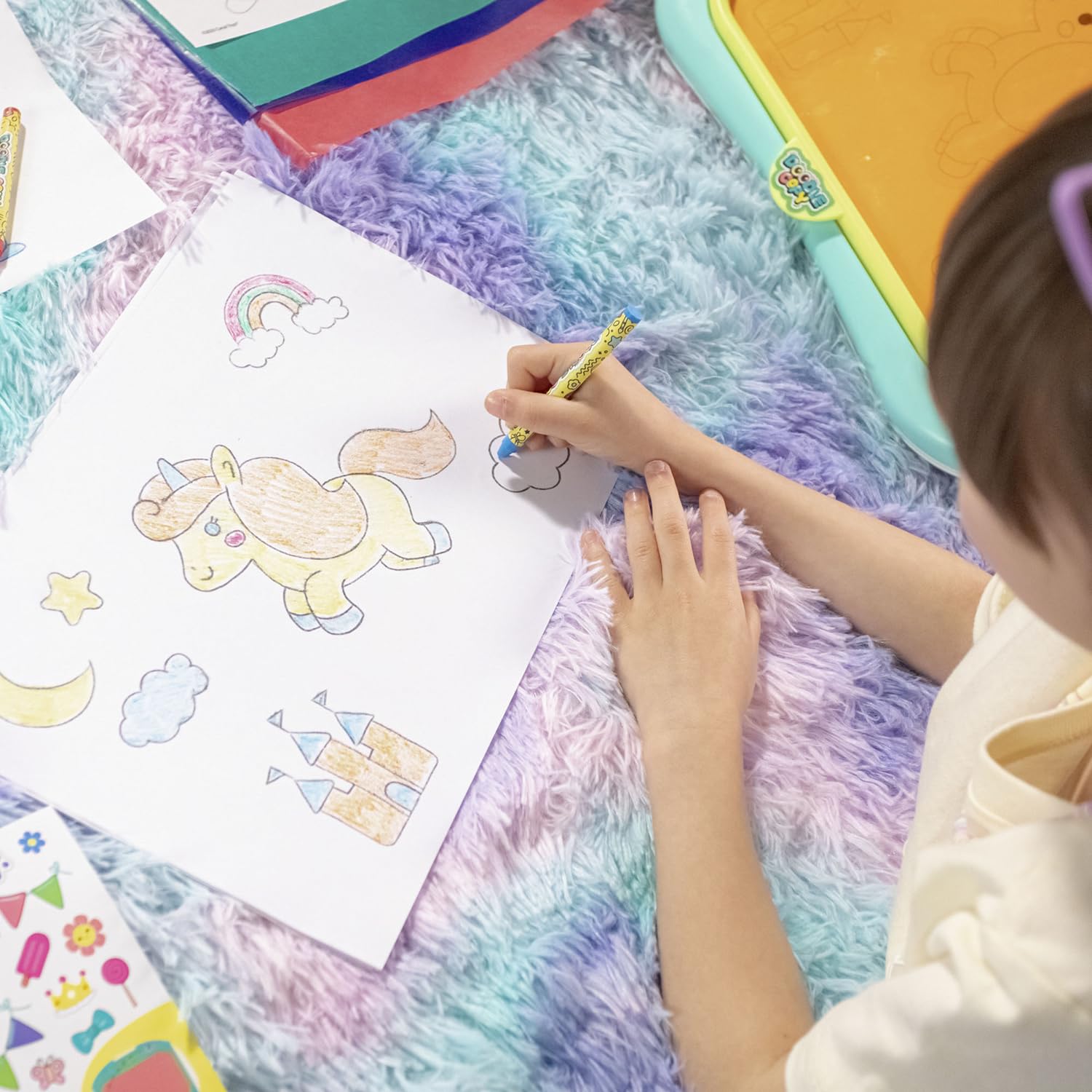 Doodle Copy Draw & Print - Magical Doodle Board with Print Function for Kids 4+ 3