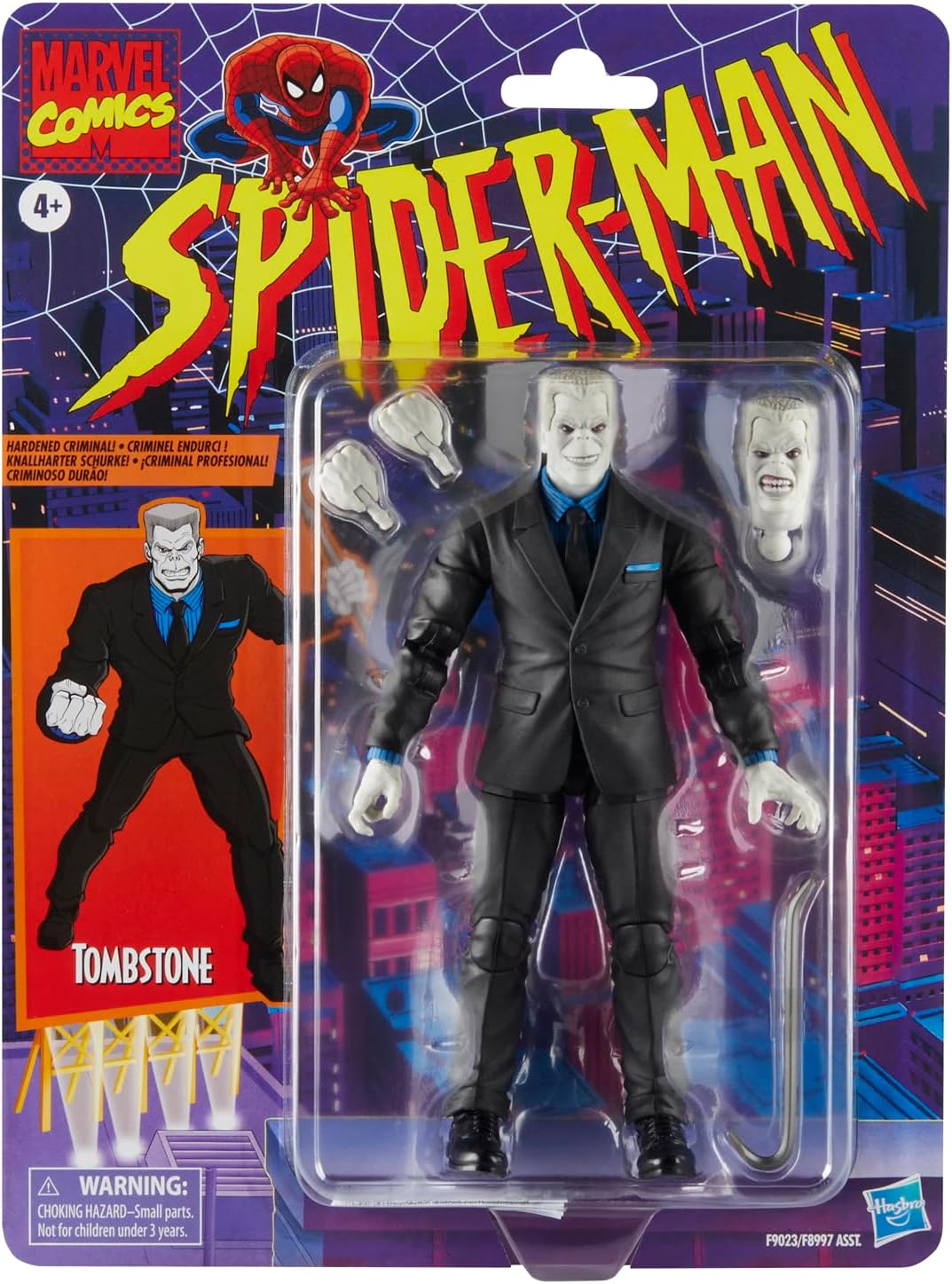 Hasbro Marvel Legends Series Spider-Man - Tombstone Action Figure (F90235X00)