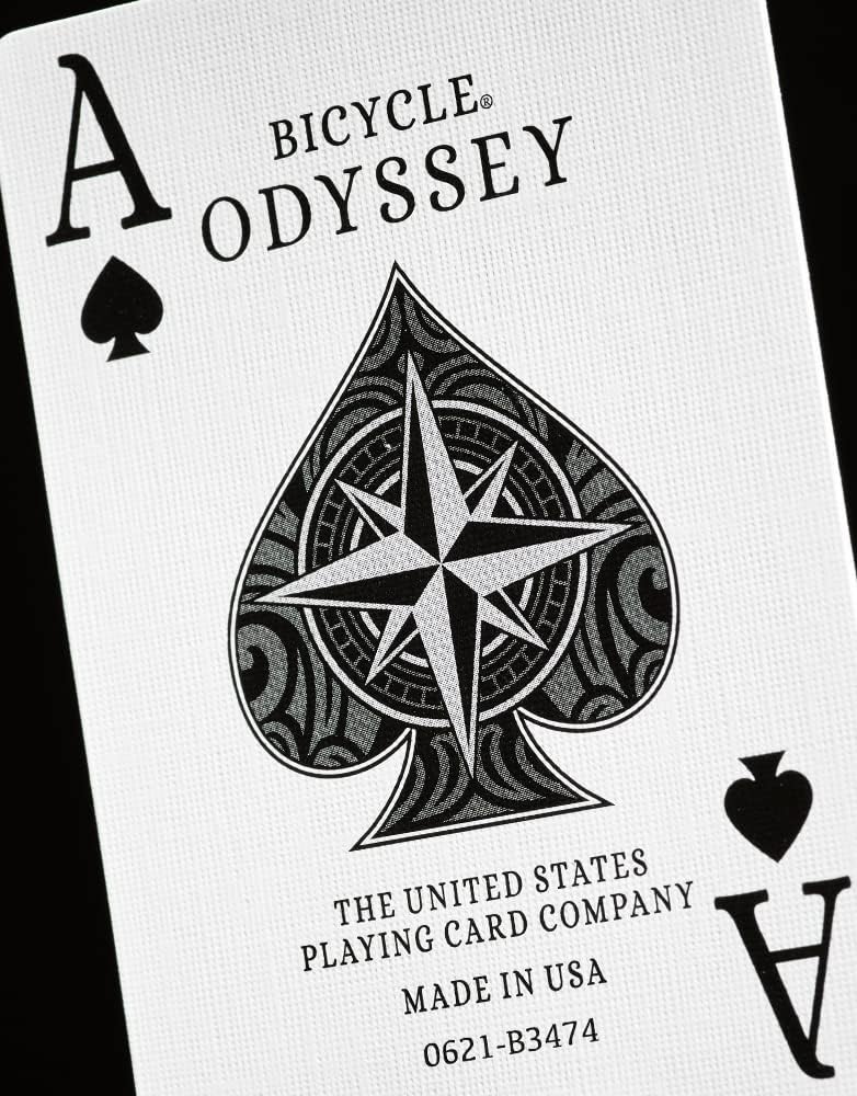 Bicycle Odyssey Playing Cards Blue 4