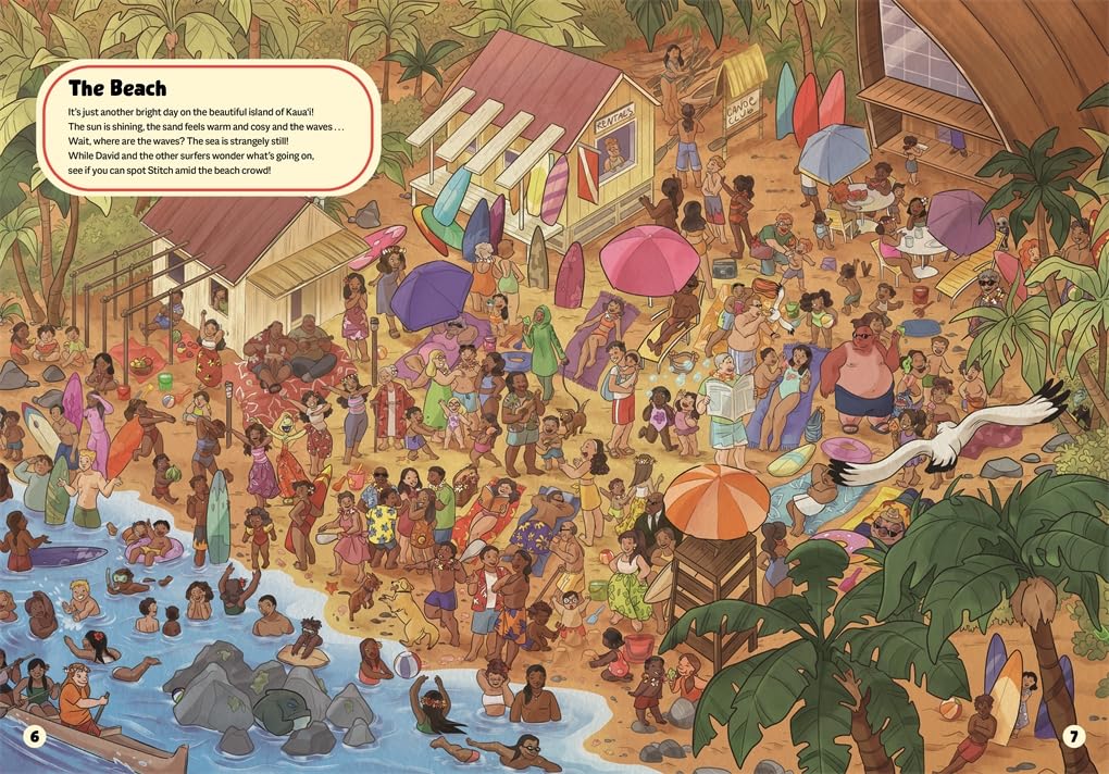 Studio Press Where's Stitch? LIMITED EASTER EDITION Hidden Picture Activity Book | Ages 4-8