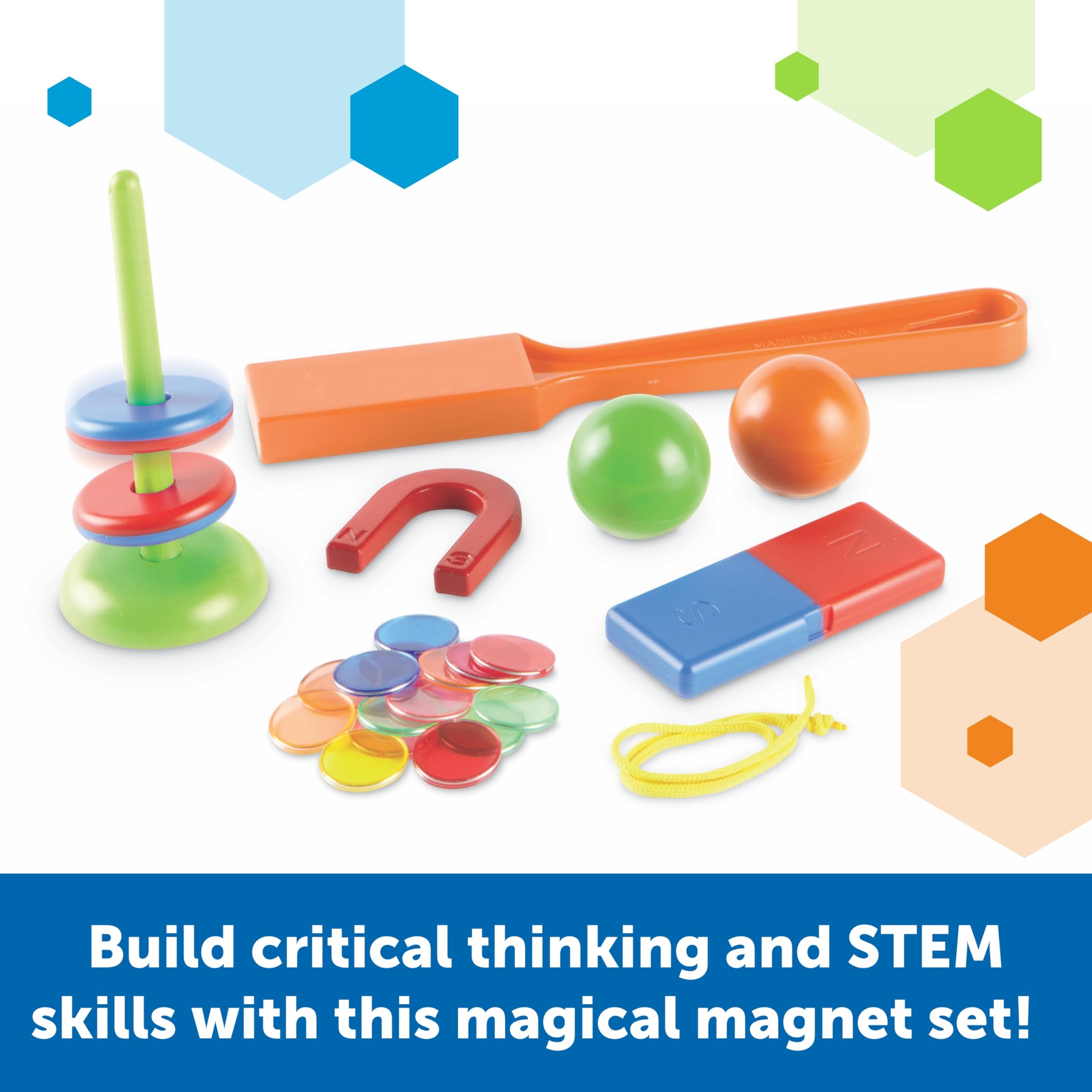 Learning Resources Magnet Movers STEM Explorers - Educational Magnet Science Kit for Ages 5+