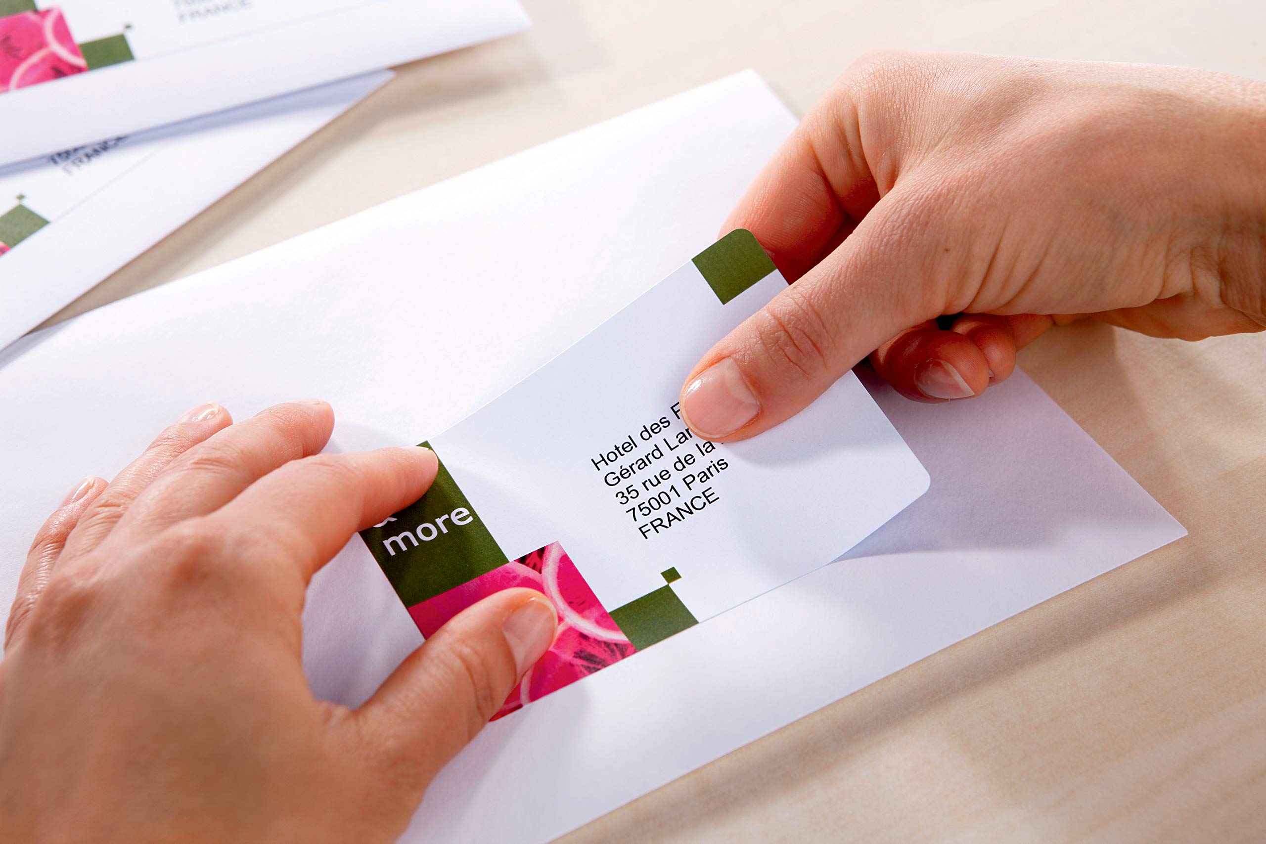 AVERY Smudge Free Printable Address Labels for Inkjet Printers | 63.5 x 38.1 mm | 210 Labels 4