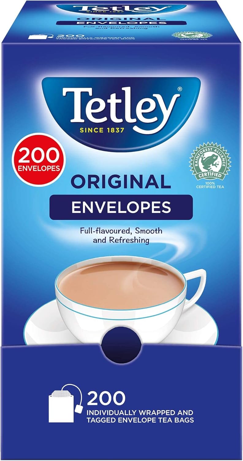 Tetley Original Tea Envelopes (Pack of 200)