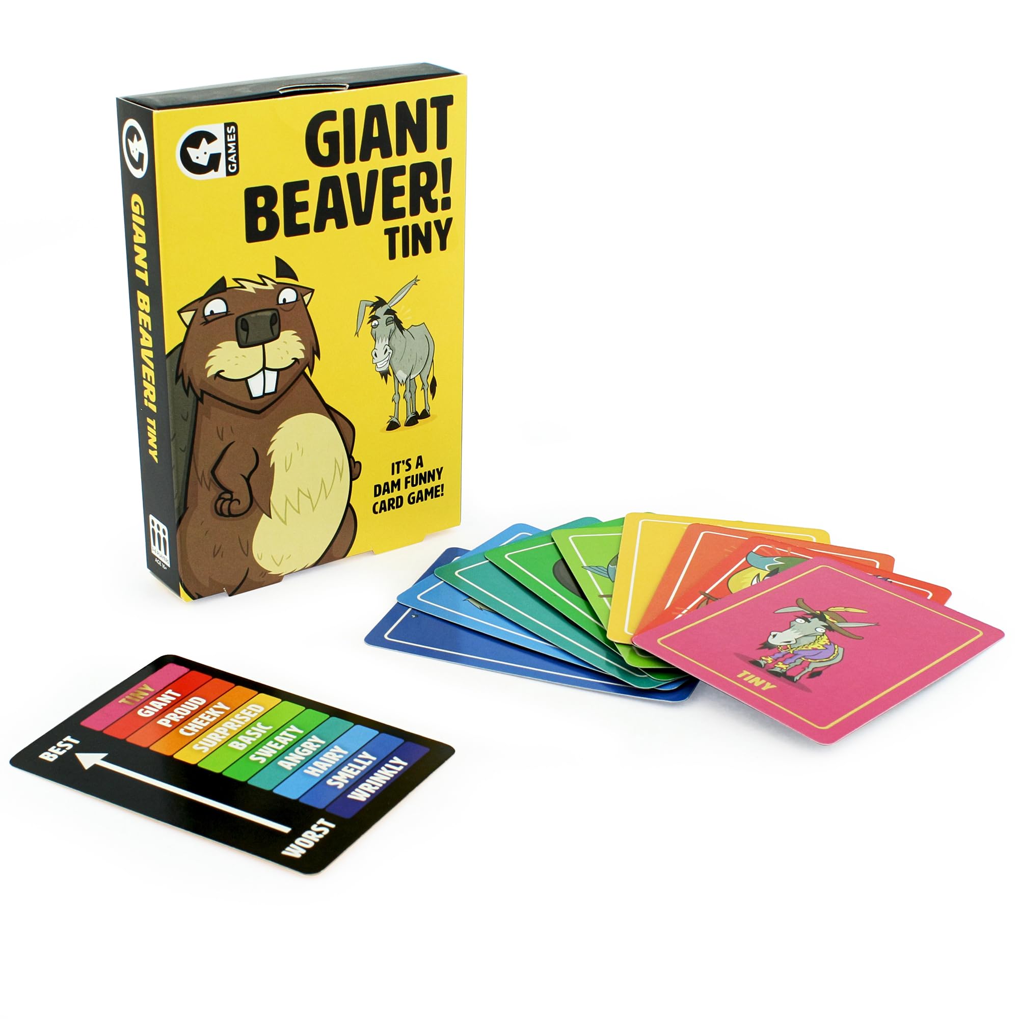 Ginger Fox Giant Beaver Tiny Ass Party Game 8