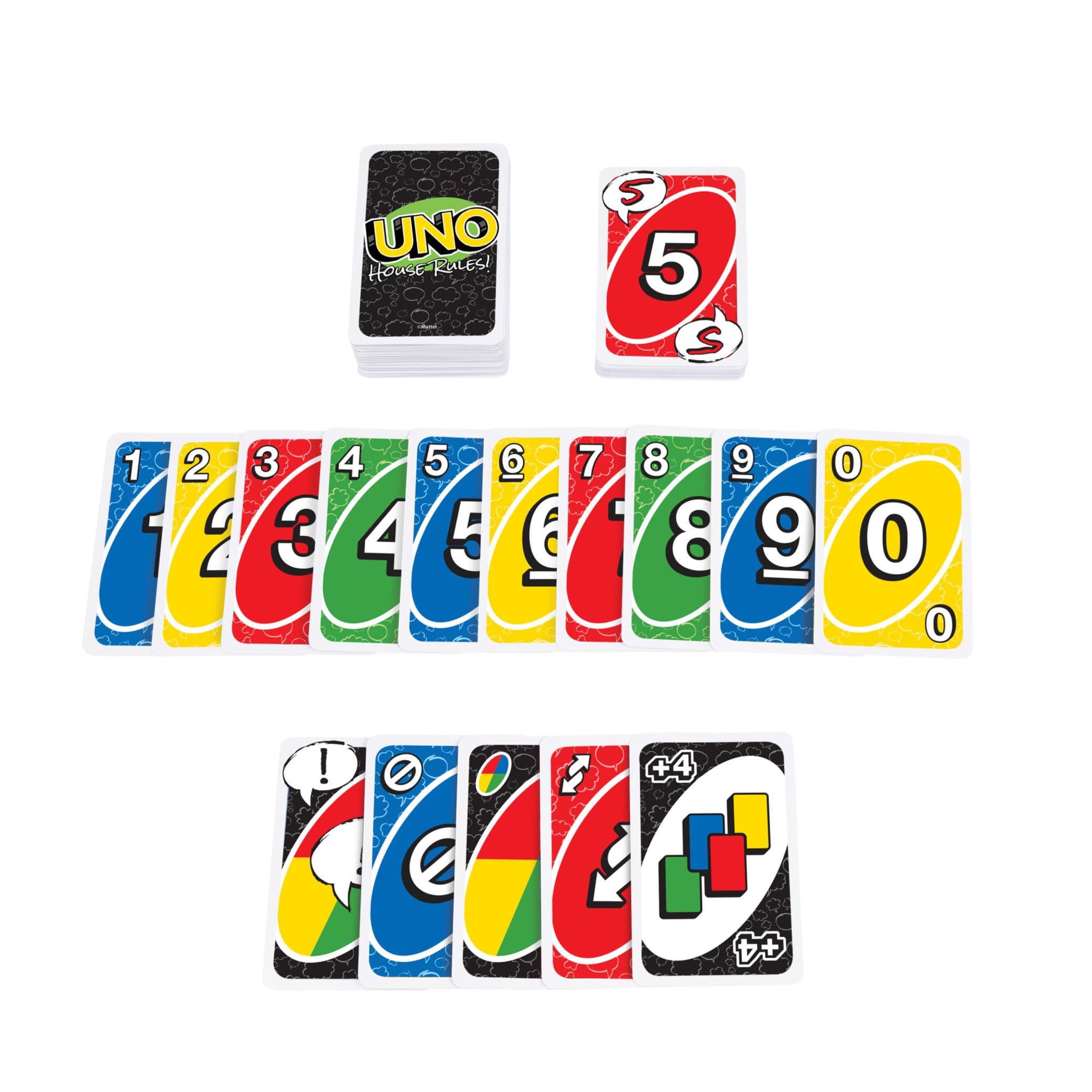 Mattel UNO House Rules Card Game for Family, Party & Travel - HRL31 6
