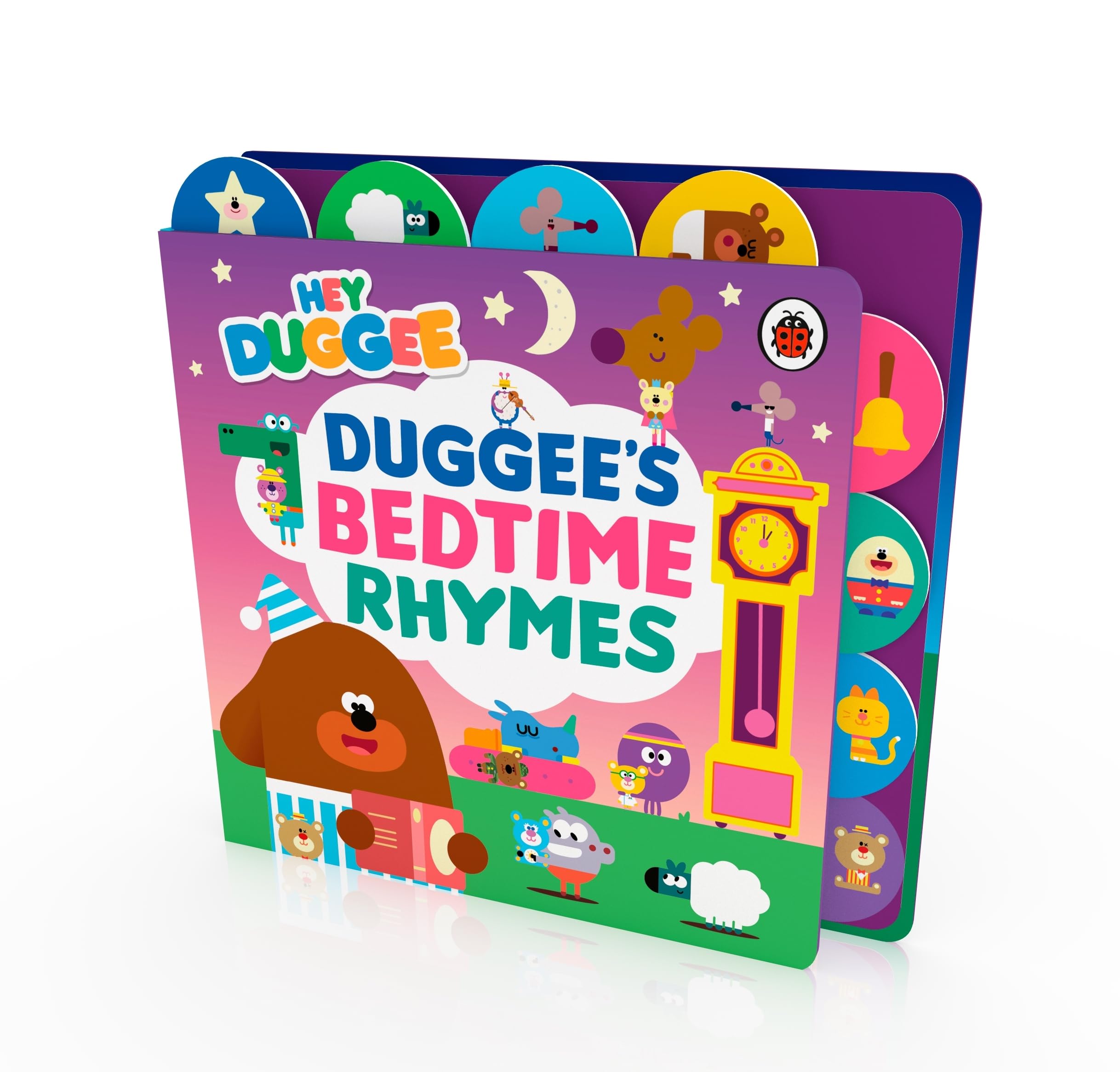 BBC Hey Duggee: Duggee’s Bedtime Rhymes - Tabbed Board Book for Ages 2-6