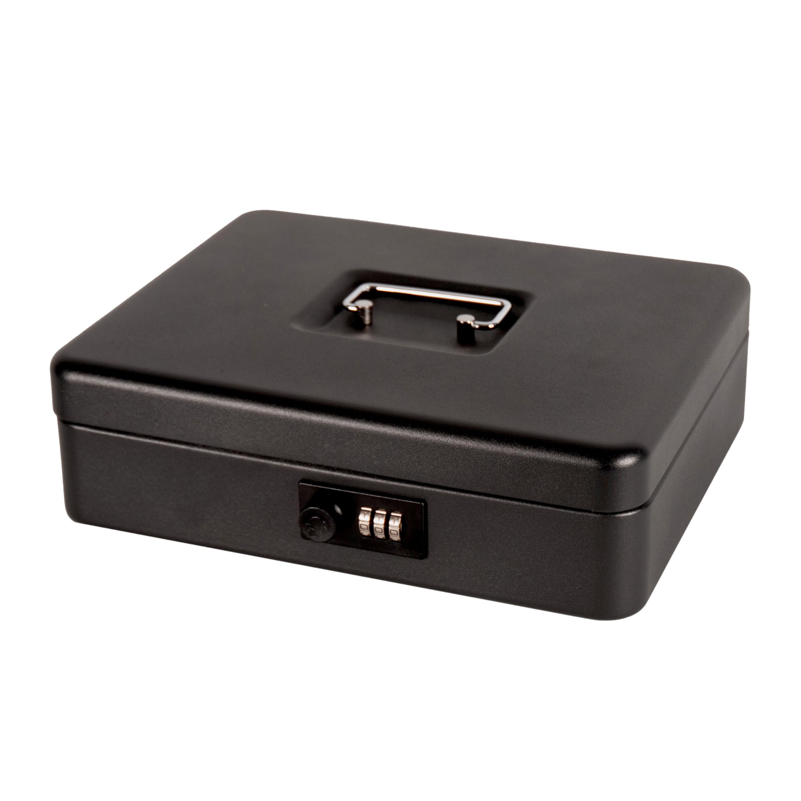 Cathedral Products 12 Inch Steel Cash Box with Combination Lock | Durable Powder-Coated Steel | Portable 1