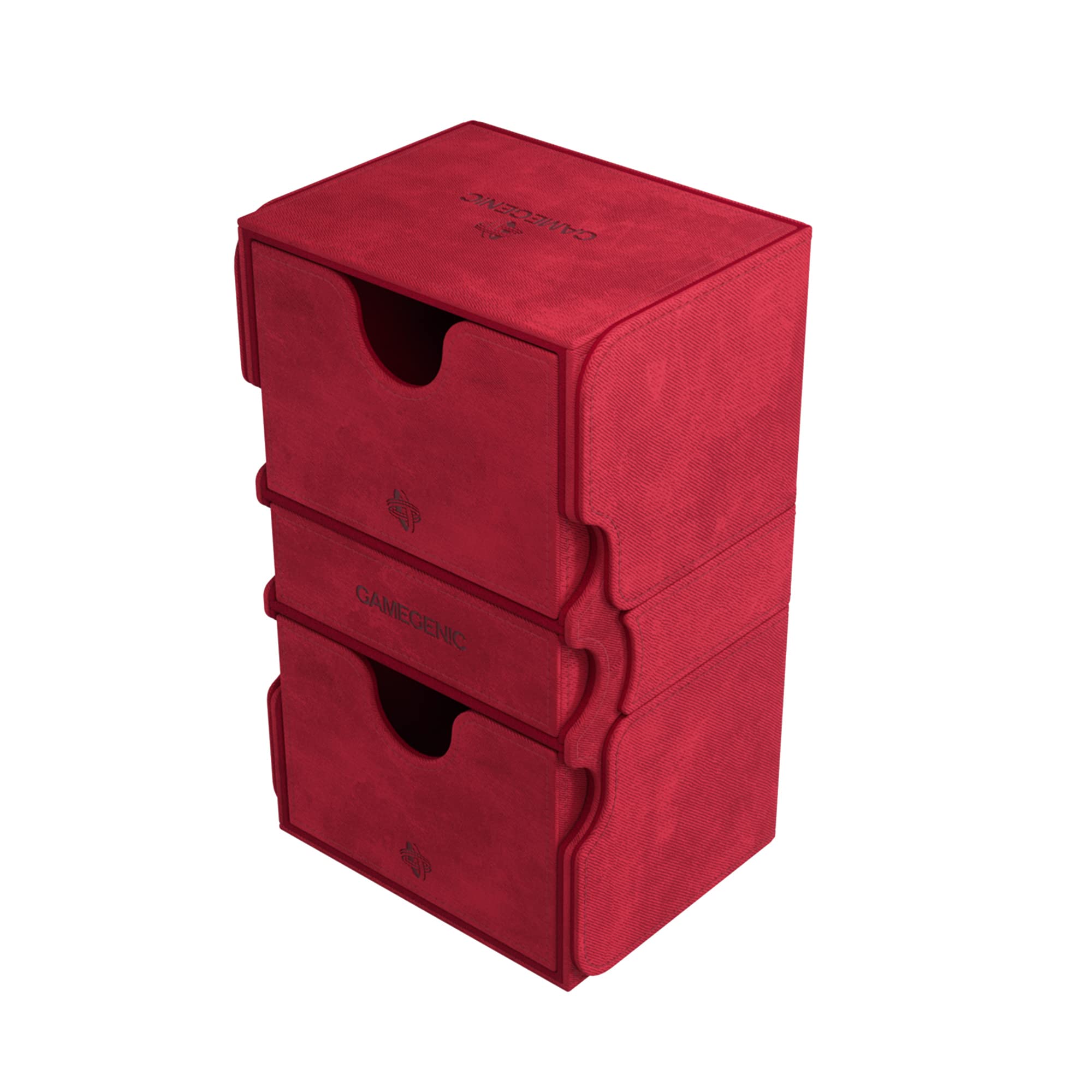 Gamegenic Stronghold 200+ XL Convertible Storage Box, Red