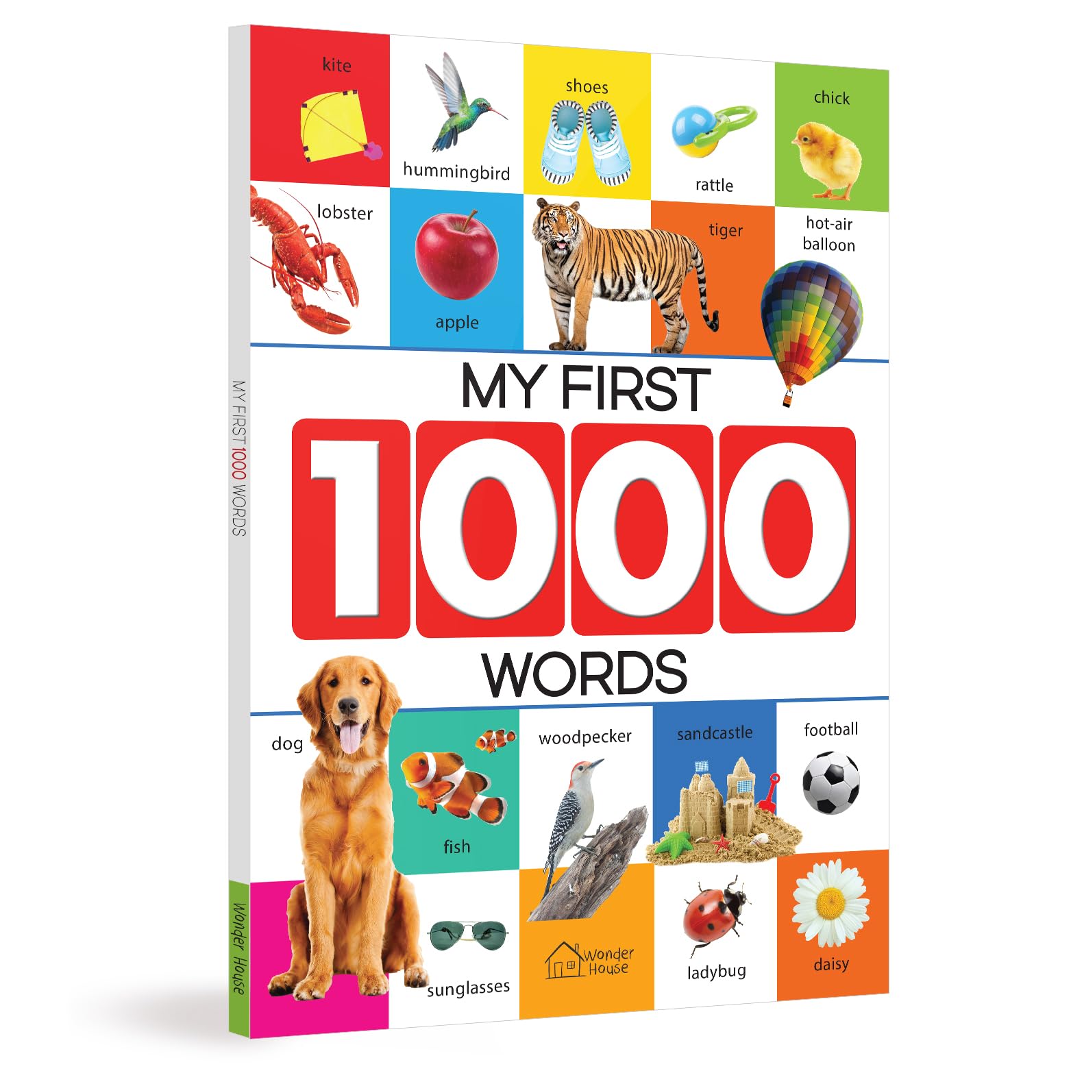 Wonder House My First 1000 Words Early Learning Picture Book | Paperback | English