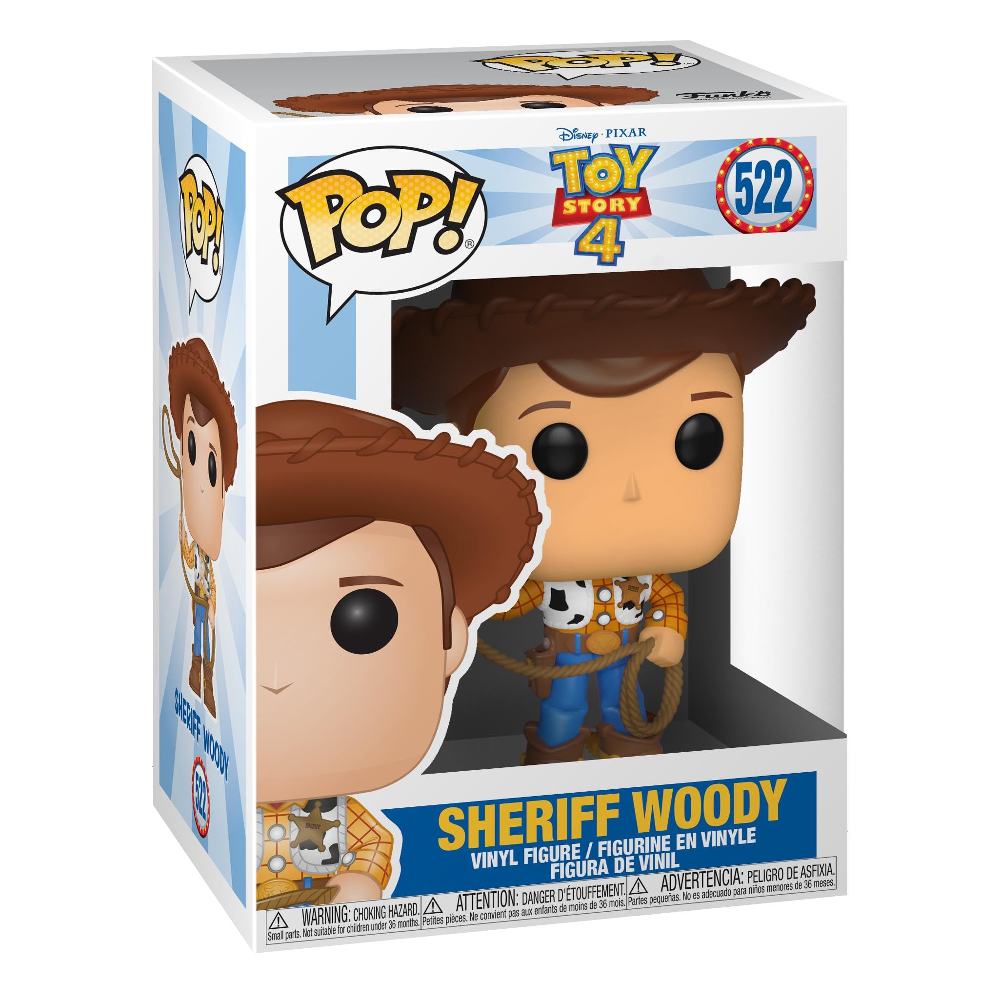 Funko POP! Vinyl: Disney Toy Story 4 Woody Collectible Figure | 3.75 in 1