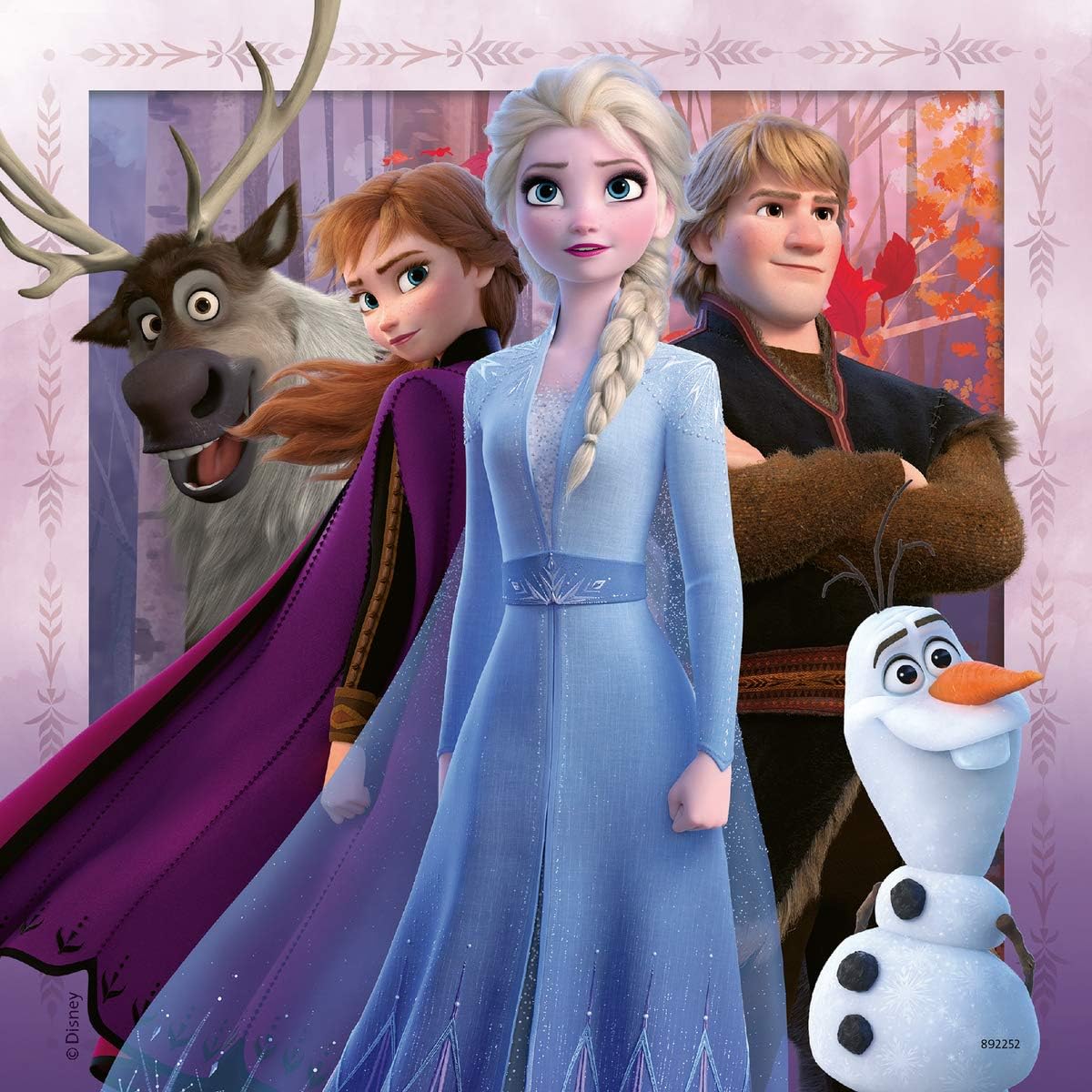 Ravensburger Disney Frozen 2 3 x 49-Piece Jigsaw Puzzles for Kids 5 Years and Up 4