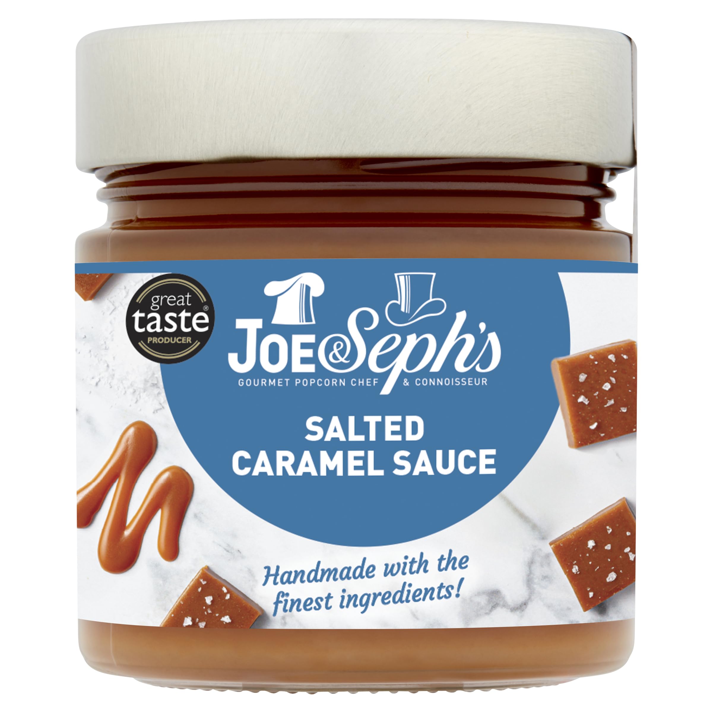Joe & Seph's Salted Caramel Dessert Sauce (230g) - Caramel Drizzle for Ice Cream, Pancakes & Baking 7