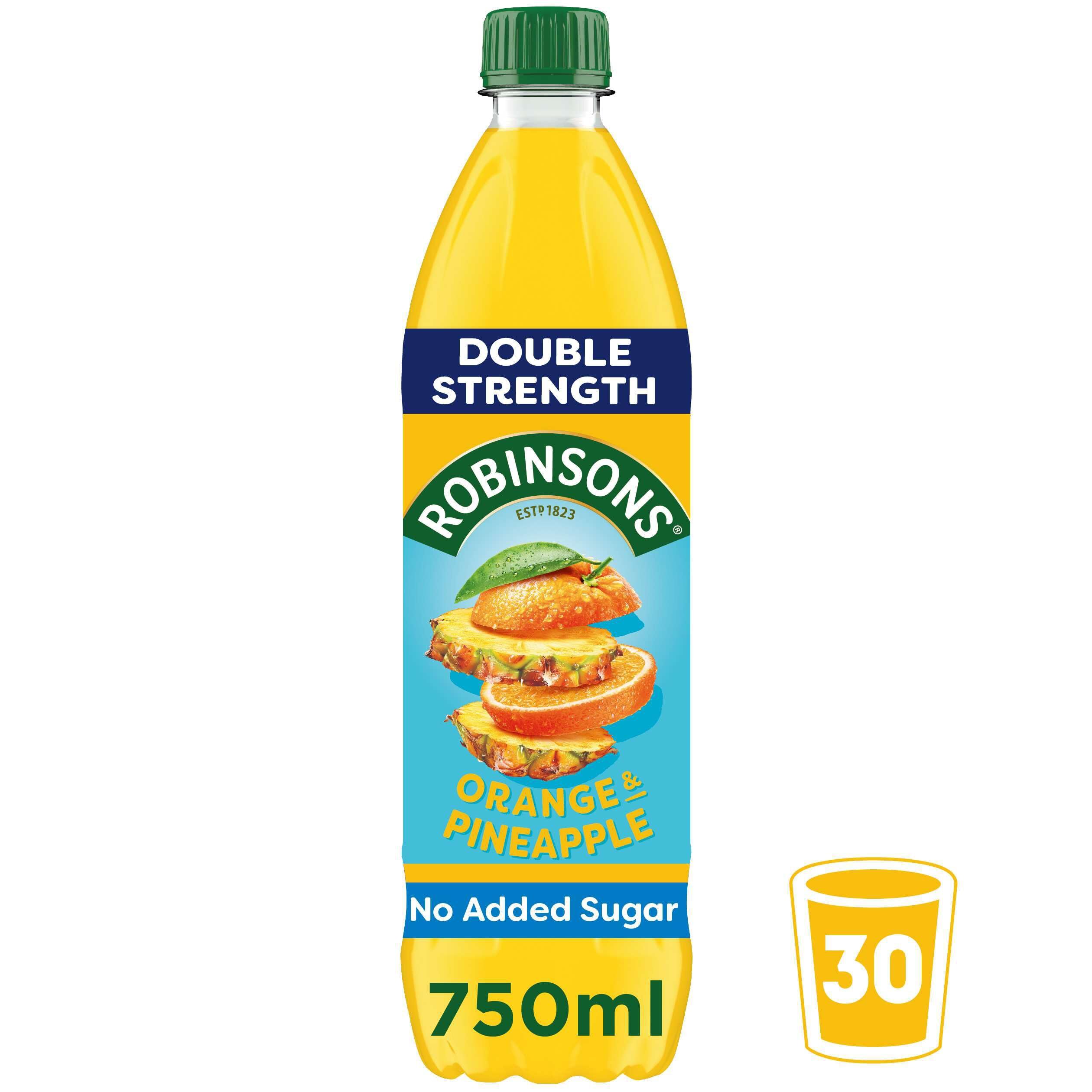 Robinsons Fruit Squash - Low Calorie - Double Strength - Orange and Pineapple 4