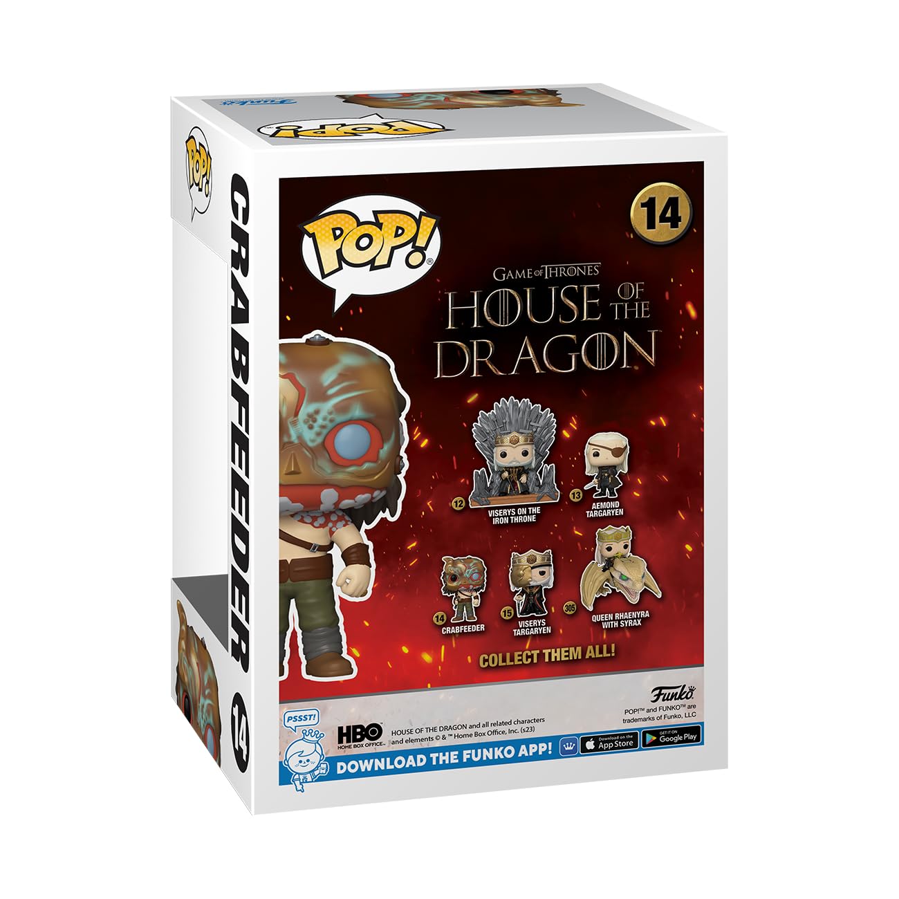 Funko Pop! TV: House of the Dragon - Crab Feeder Vinyl Figure 6