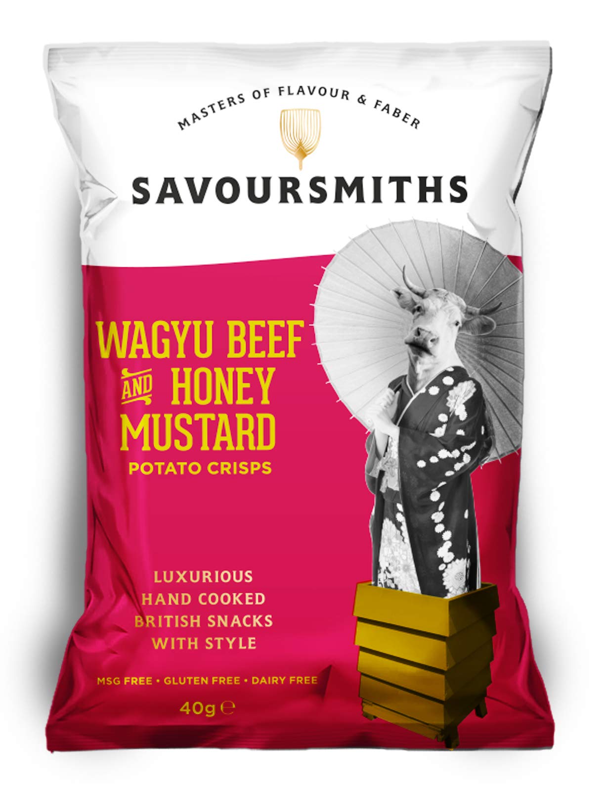 Savoursmiths Big 5 Flavours - 5 x 150g Luxury Hand-Cooked Crisps Multipack | Gluten Free | Natural Ingredients 6