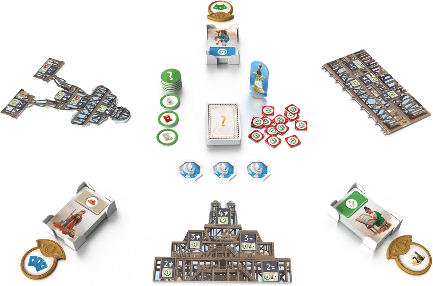 Repos Production 7 Wonders Architects: Medals Expansion 4