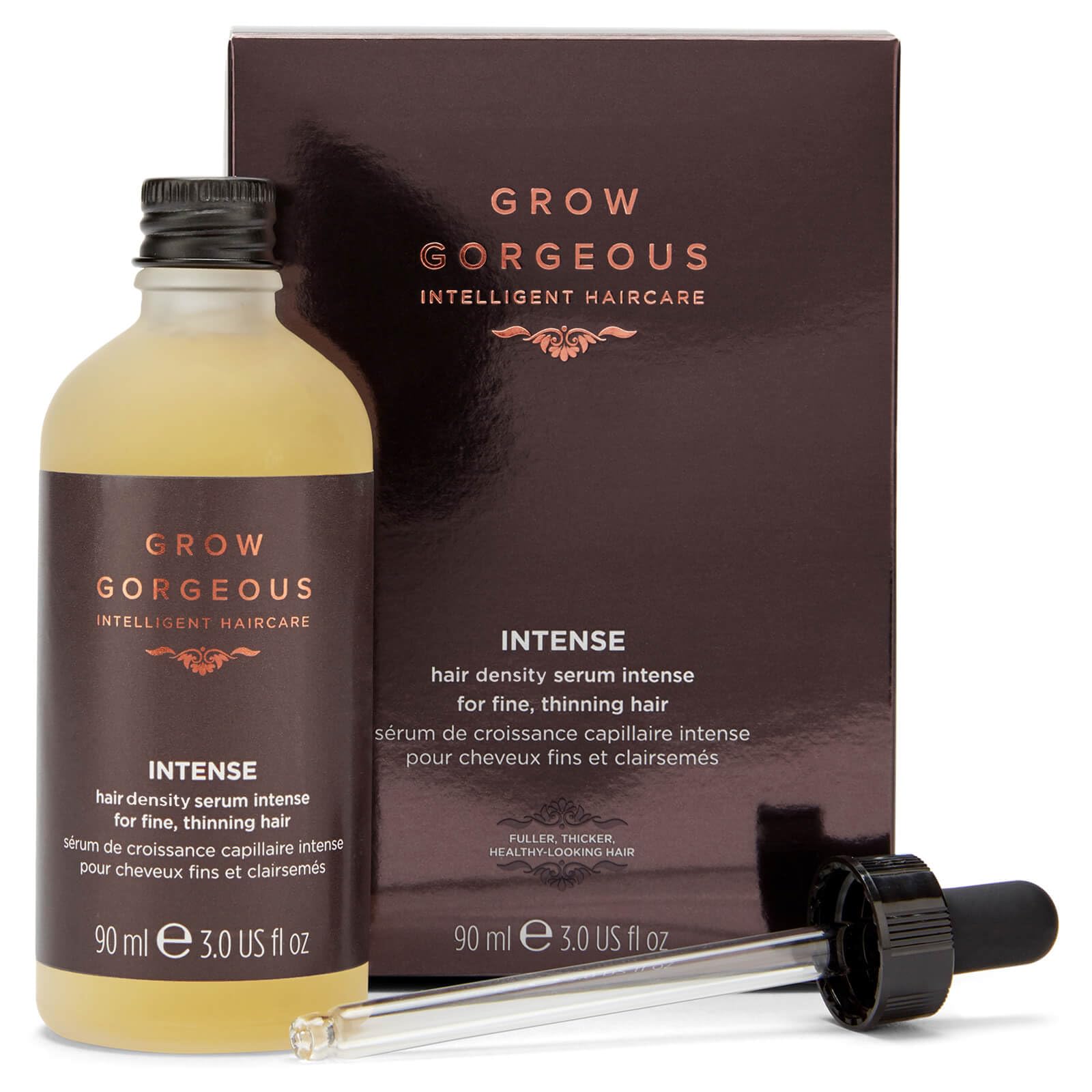 Grow Gorgeous Hair Density Serum - Stimulates Roots for Thicker, Denser Hair | 90ml 1