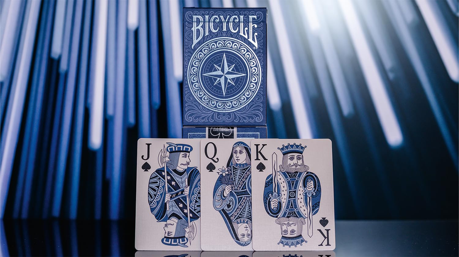 Bicycle Odyssey Playing Cards Blue 10
