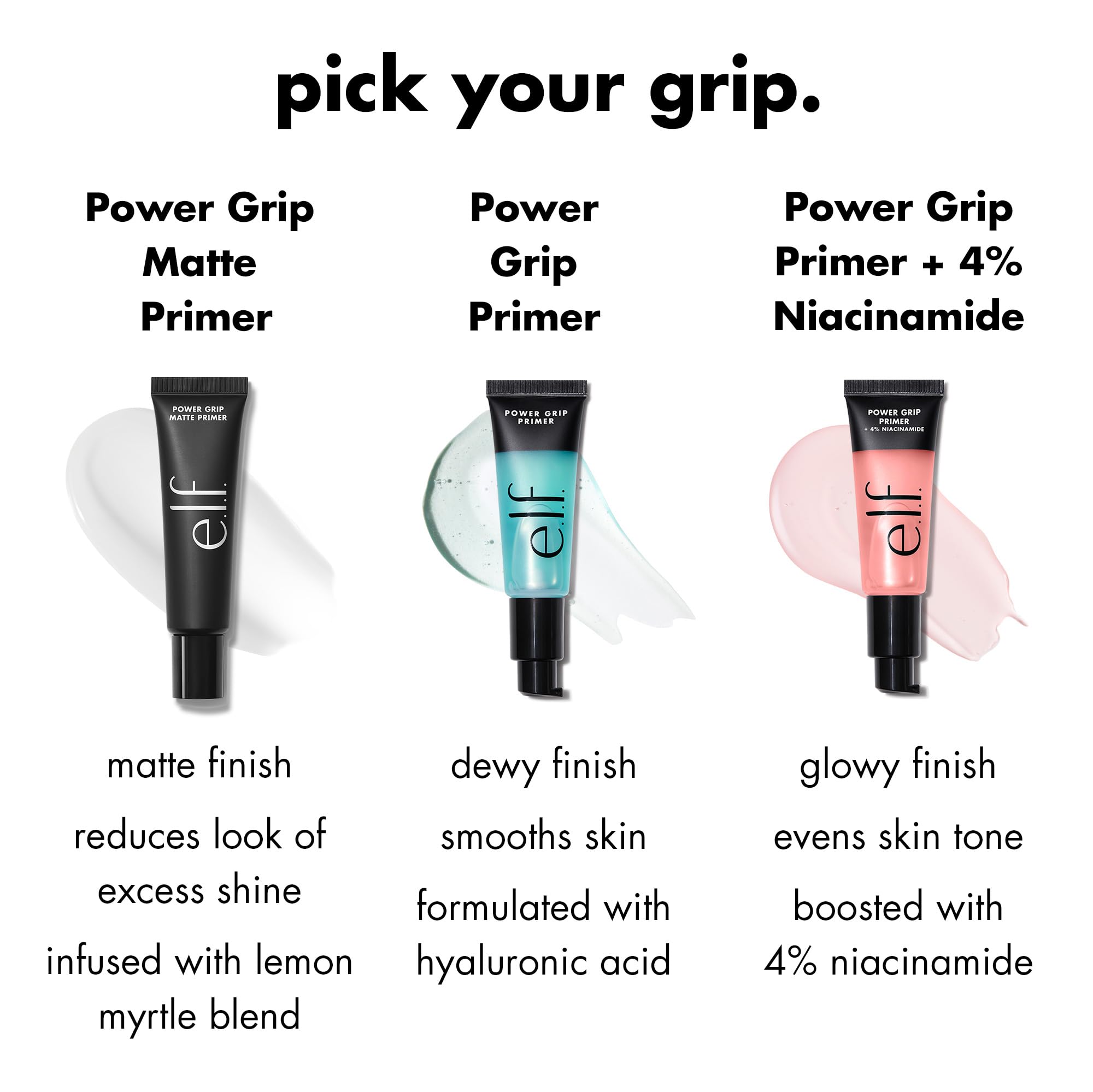 e.l.f. Power Grip Primer - Gel-Based Hydrating Face Primer for Smoothing Skin & Gripping Makeup (0.811 Fl Oz) 5