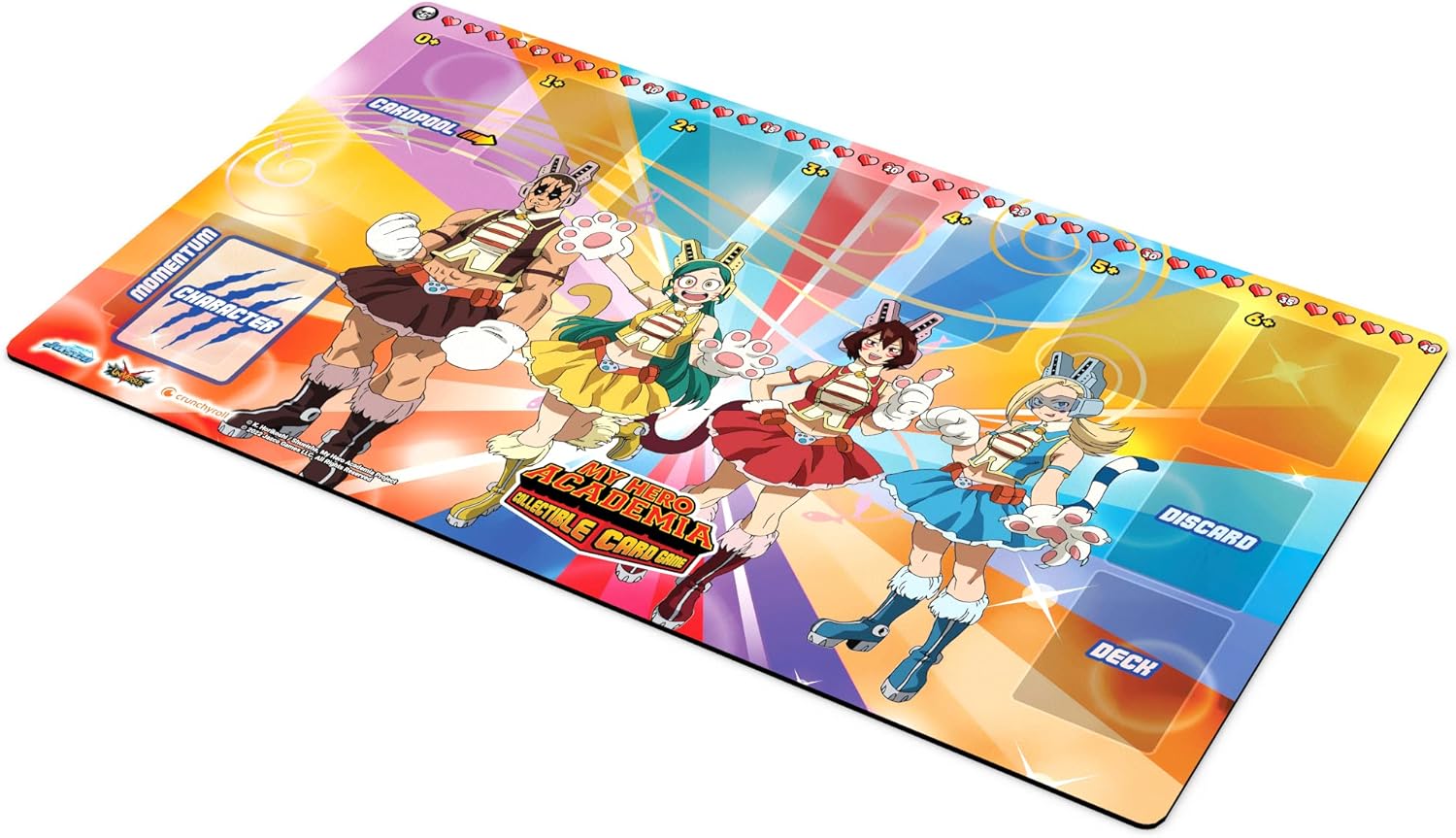 Jasco Games My Hero Academia CCG Wild Wild Pussycats Play Mat