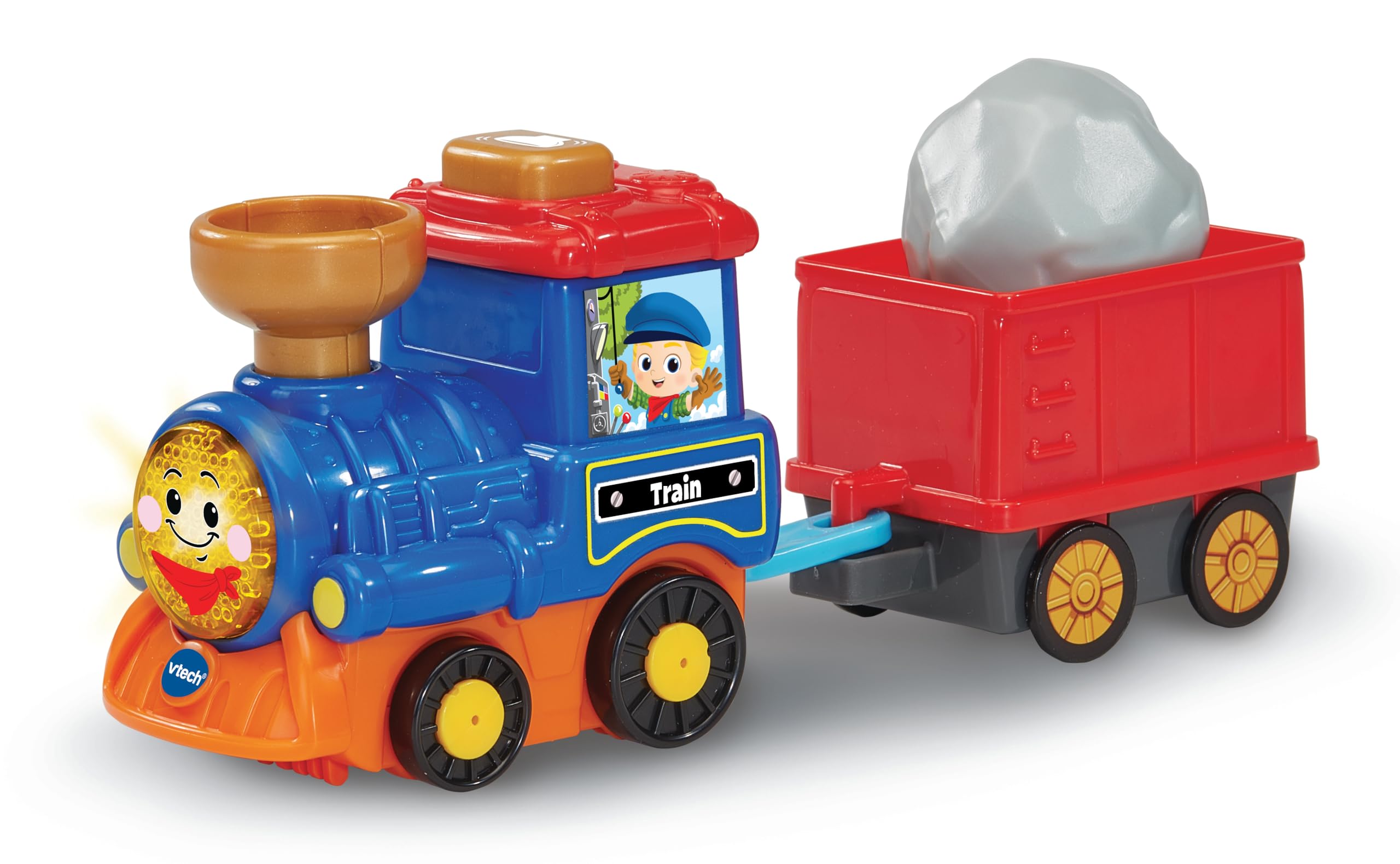 VTech Toot-Toot Drivers Cargo Train - Interactive Musical Toy for Toddlers 1-5 Years 4