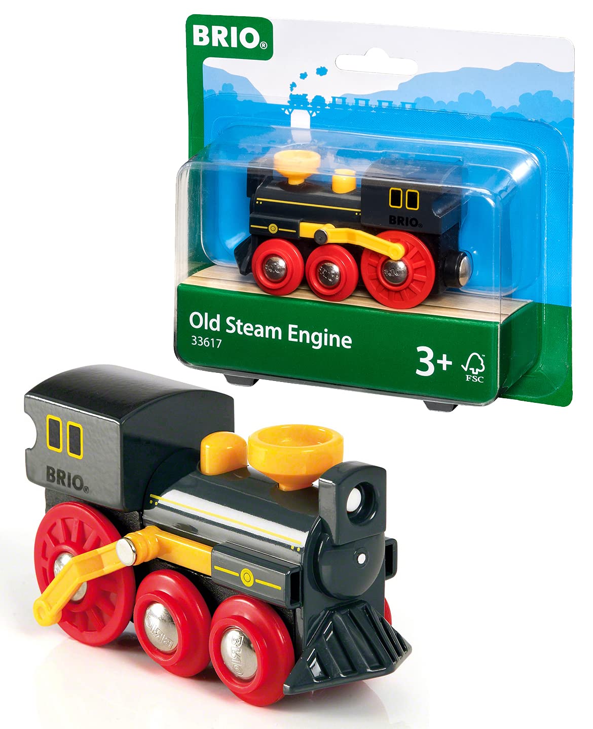 BRIO Steam Engine Wooden Train Set Accessory 8
