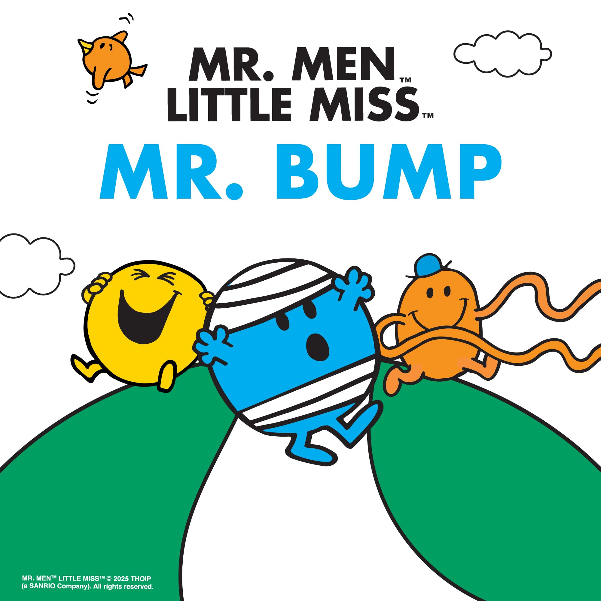 Rainbow Designs Mr Bump Small Plush Toy - Iconic Character Design | Huggably Soft Polyester 6