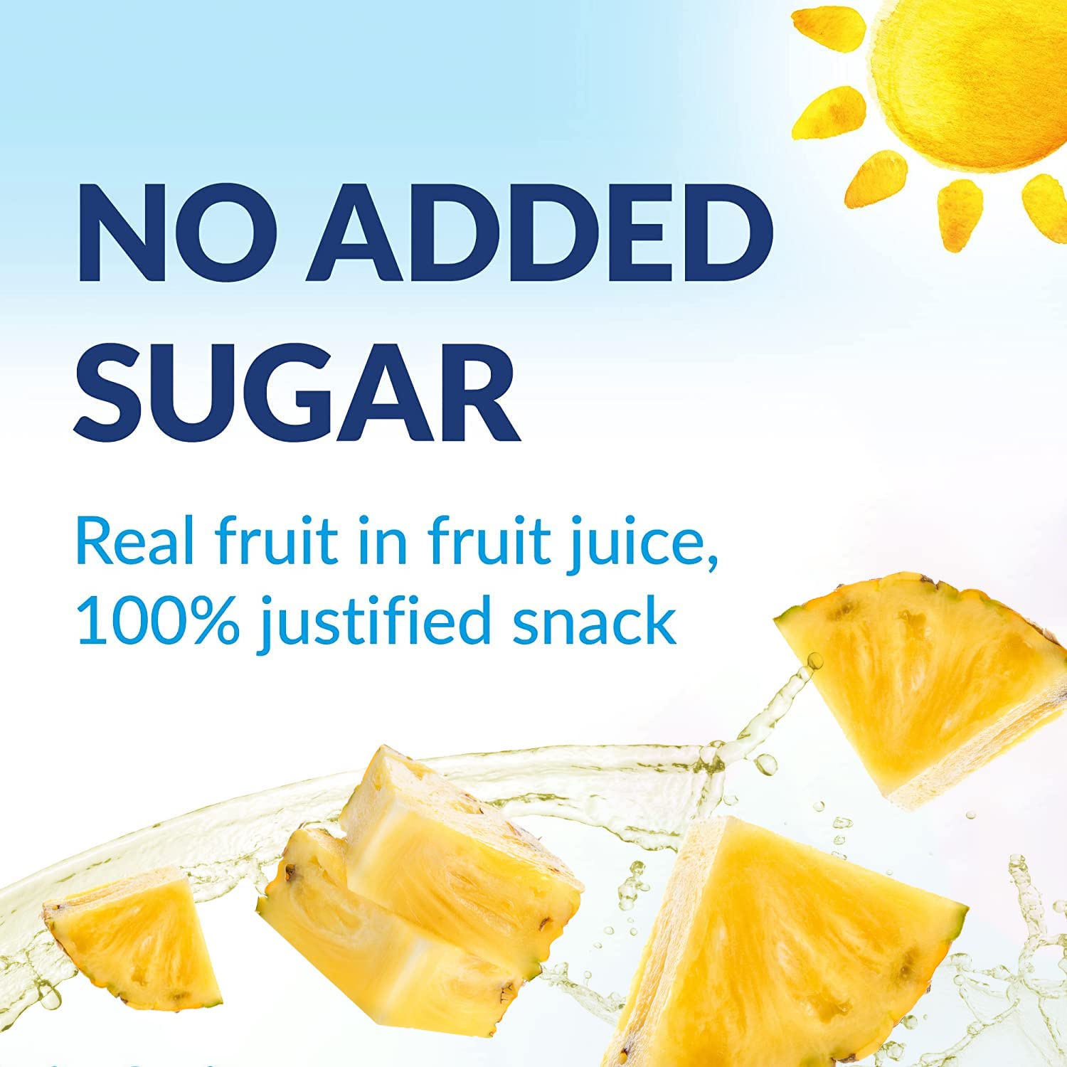 Dole Tropical Gold Pineapple in Juice Fruit Pots - 8 x 198g Chunks | Rich in Vitamin C & Fibre 2