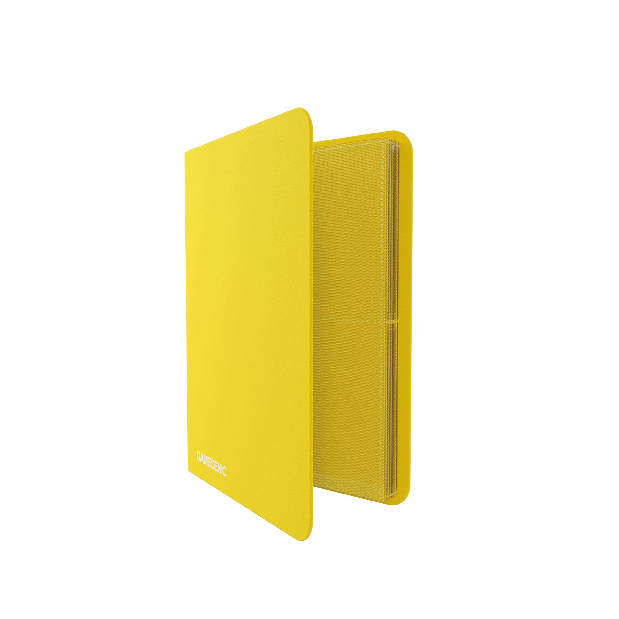 Gamegenic 8-Pocket Casual Album - Yellow Card Storage for Collectible Cards