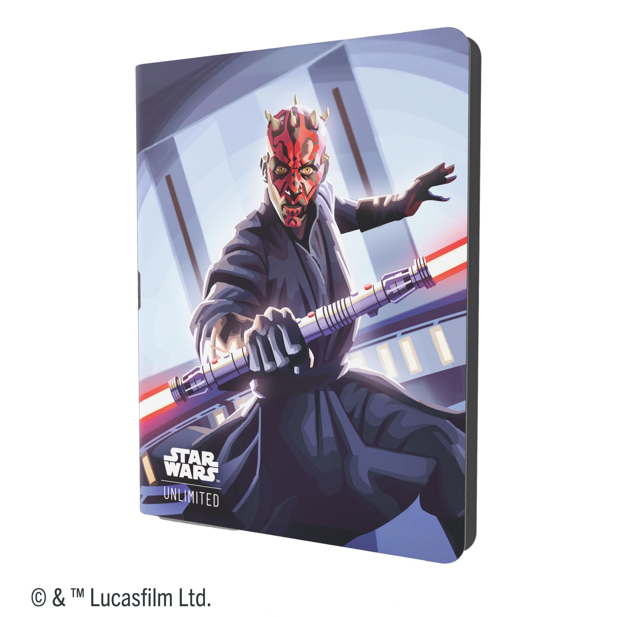 Gamegenic Star Wars: Unlimited 18-Pocket Album Set 5 Qui-Gon Jinn & Darth Maul | 360 Card Capacity 2