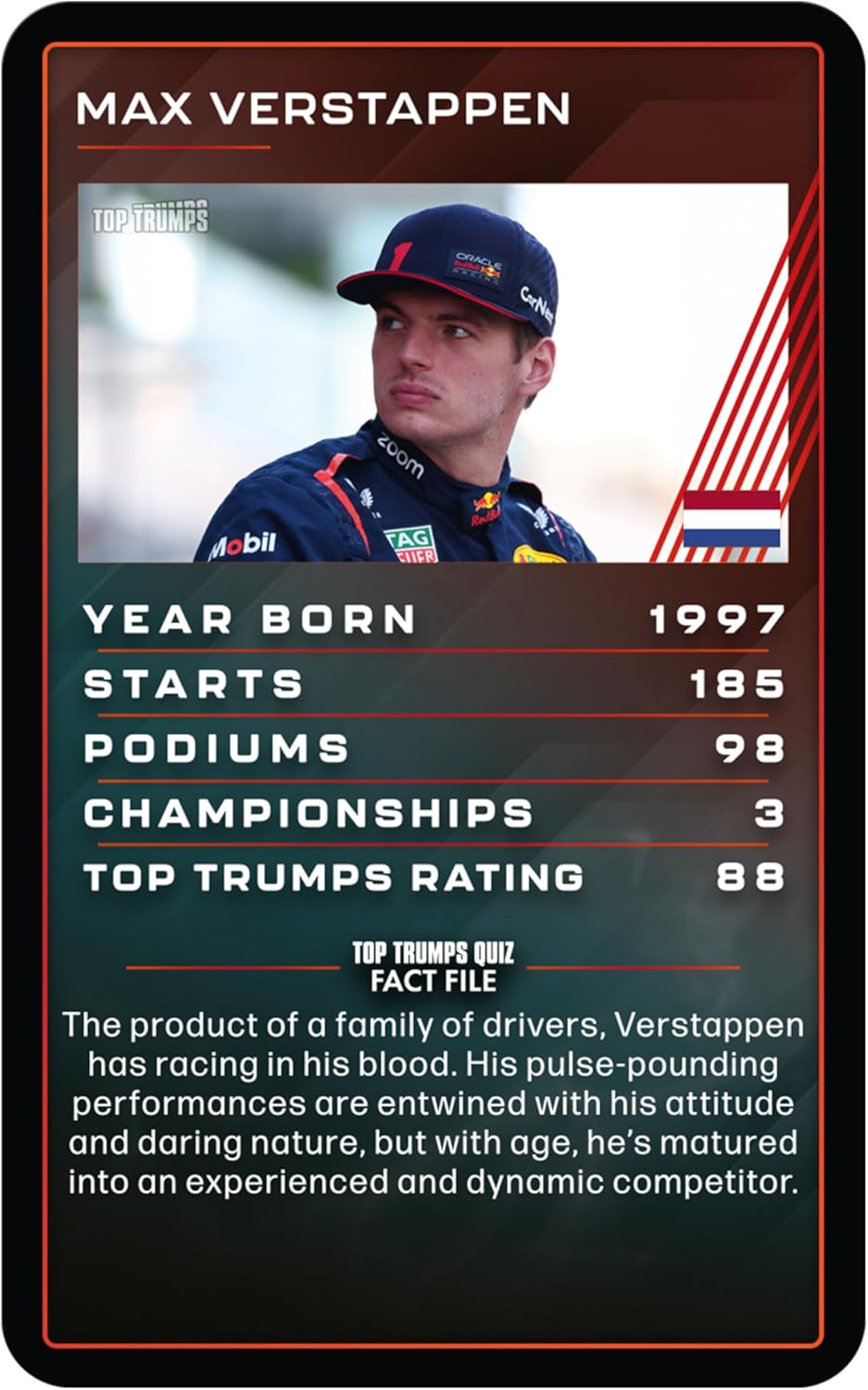 Top Trumps Grand Prix Specials Card Game 7