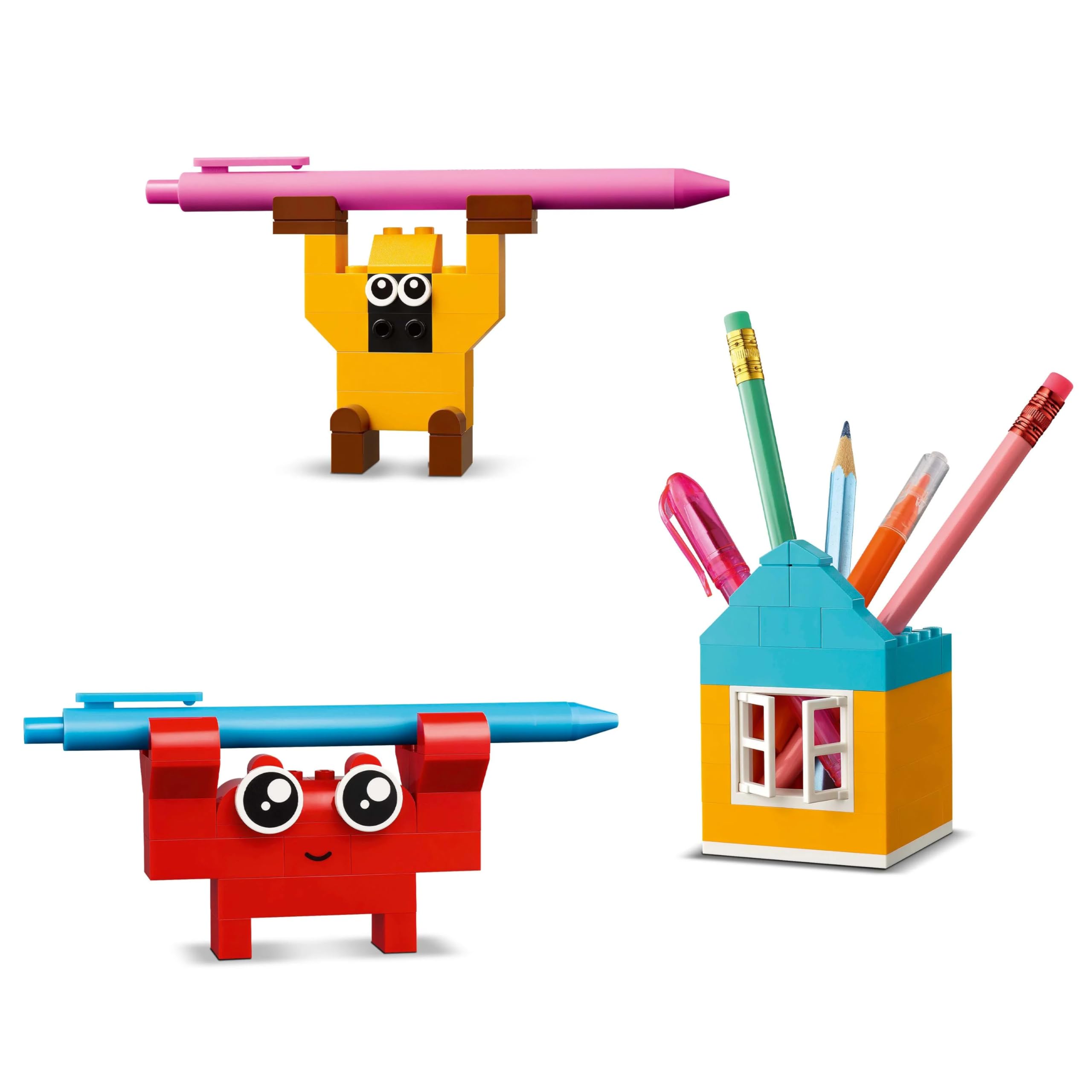 LEGO Classic Creative Happy Box - 680-Piece Building Set for Kids 5+ 5