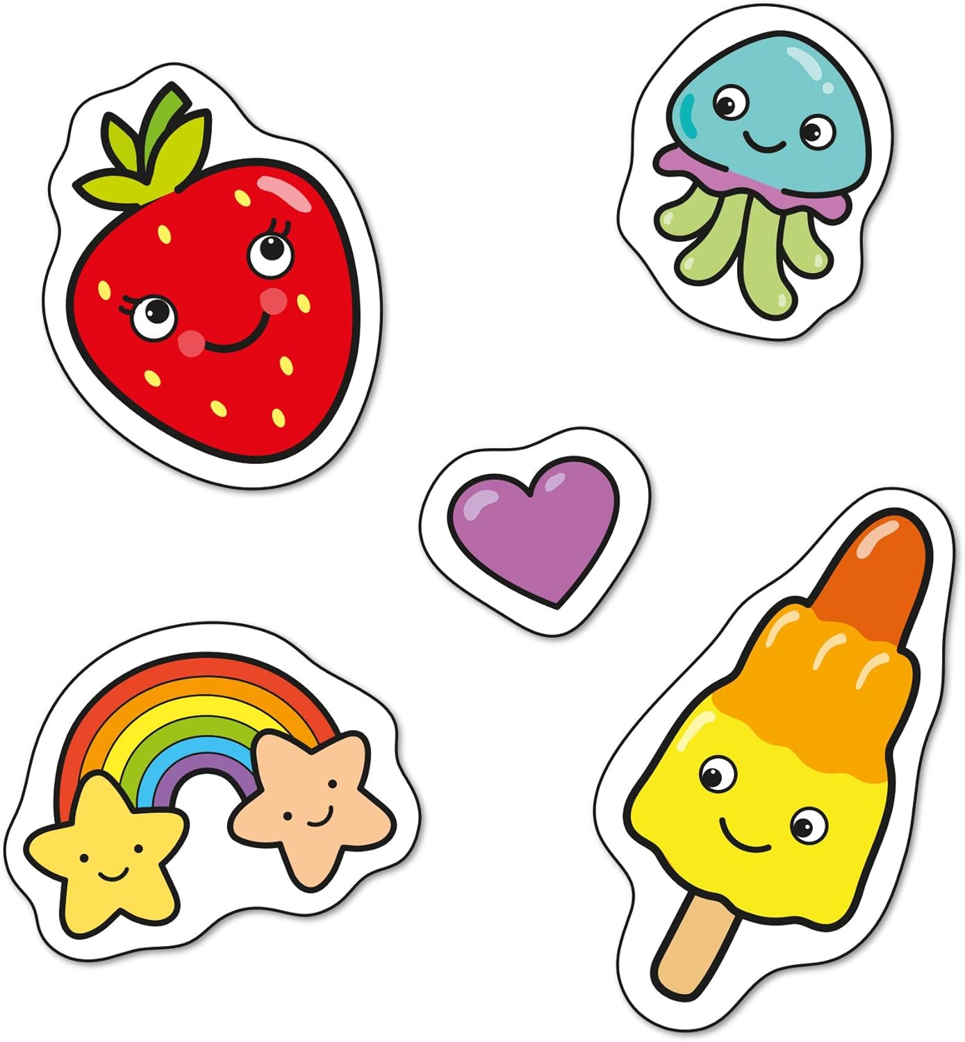 Orchard Toys Unicorns, Mermaids and More Colouring Book - Educational Sticker Activity Book for Kids