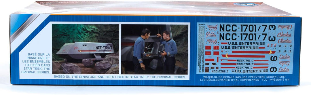 Polar Lights POL909 Star Trek TOS Galileo Shuttle Model Kit - Advanced Skill Level, Ages 14+