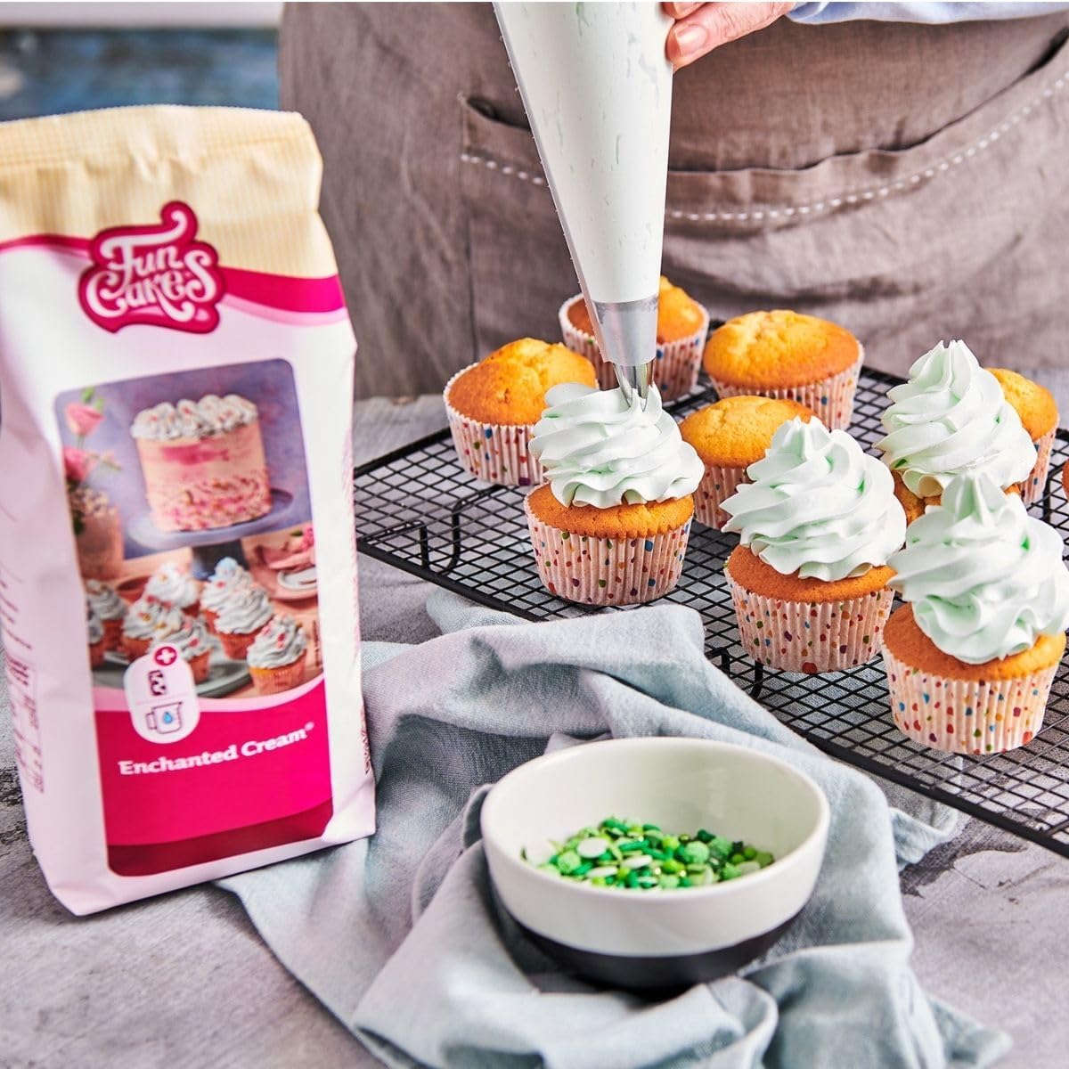 FunCakes - Enchanted Cream Mix for Baking, Easy-to-Use Light & Fluffy Icing 6