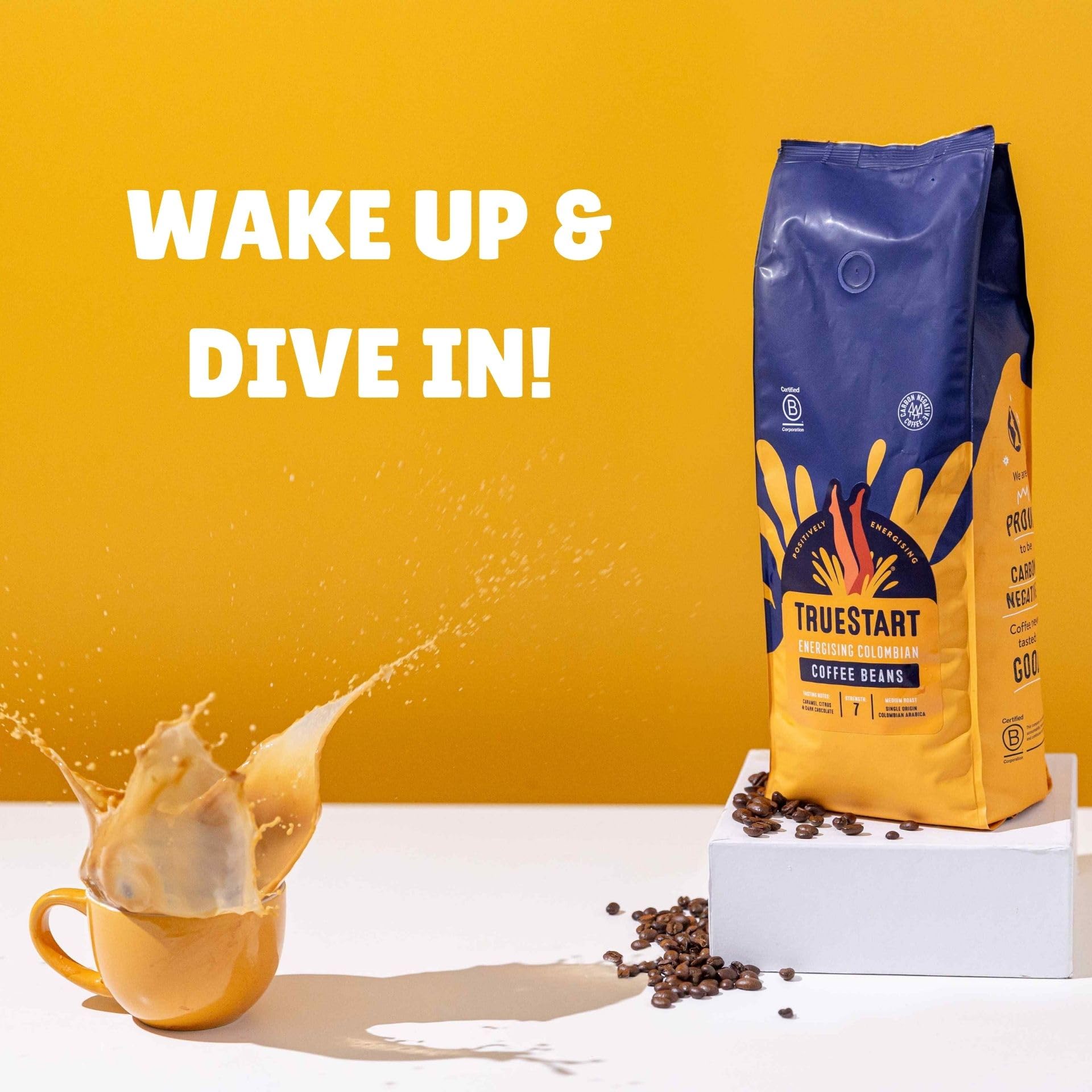 TrueStart - Smooth Energising Colombian Ground Coffee 200g